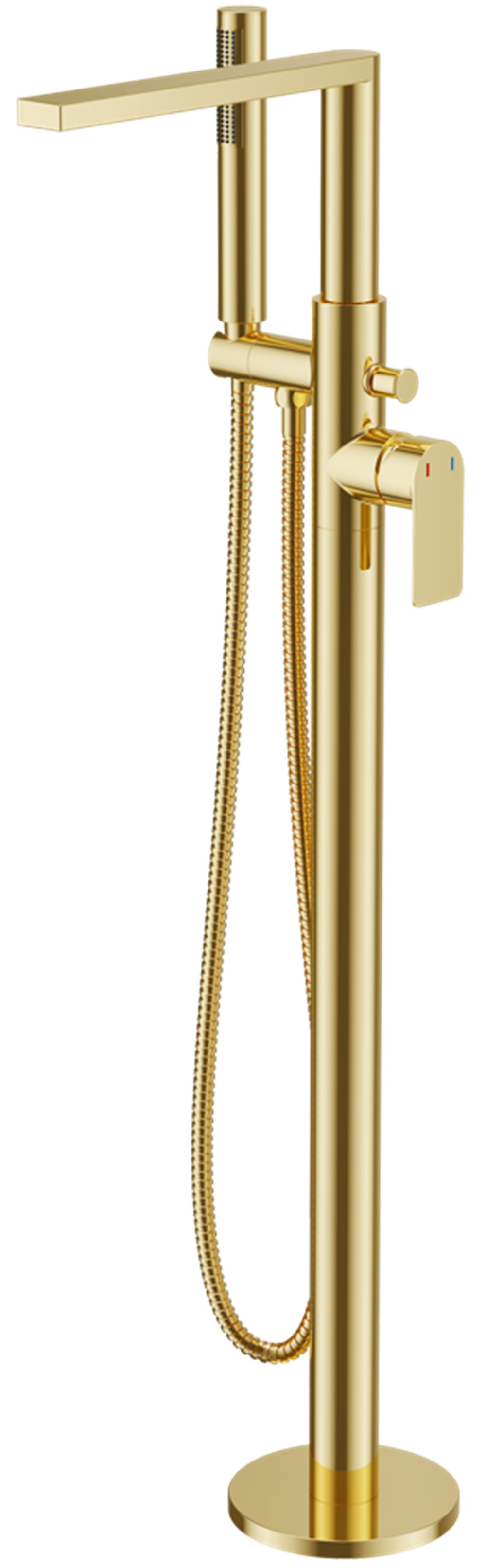 Excellent Glad grifo de bañera y ducha en suelo oro ARNL.1155GL