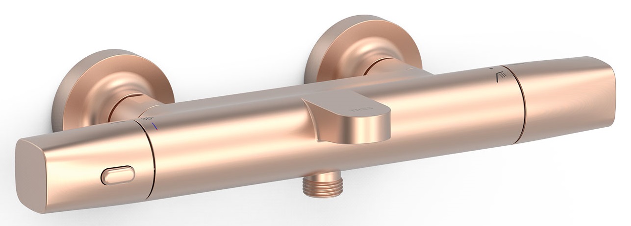 Tres Over-Wall grifo de bañera y ducha a pared con termostato || 19017404OPM