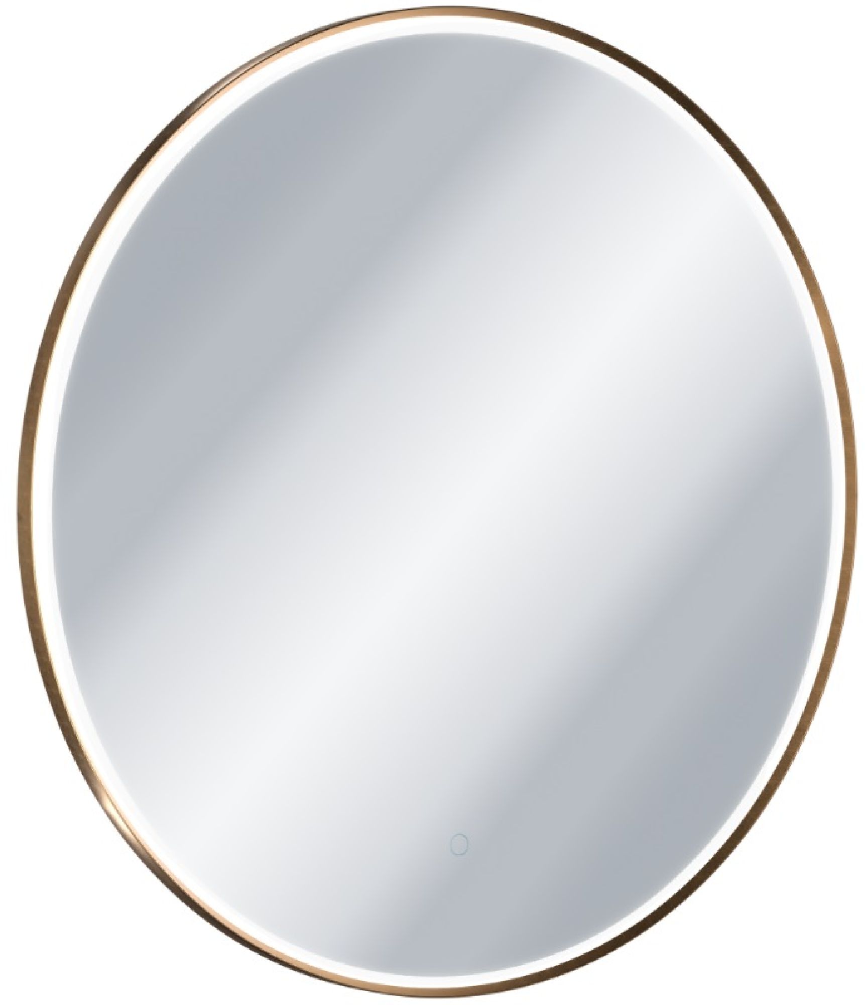 Excellent Corido espejo 80x80 cm circular con iluminación con lámina calefactora DOEX.CO080.CB