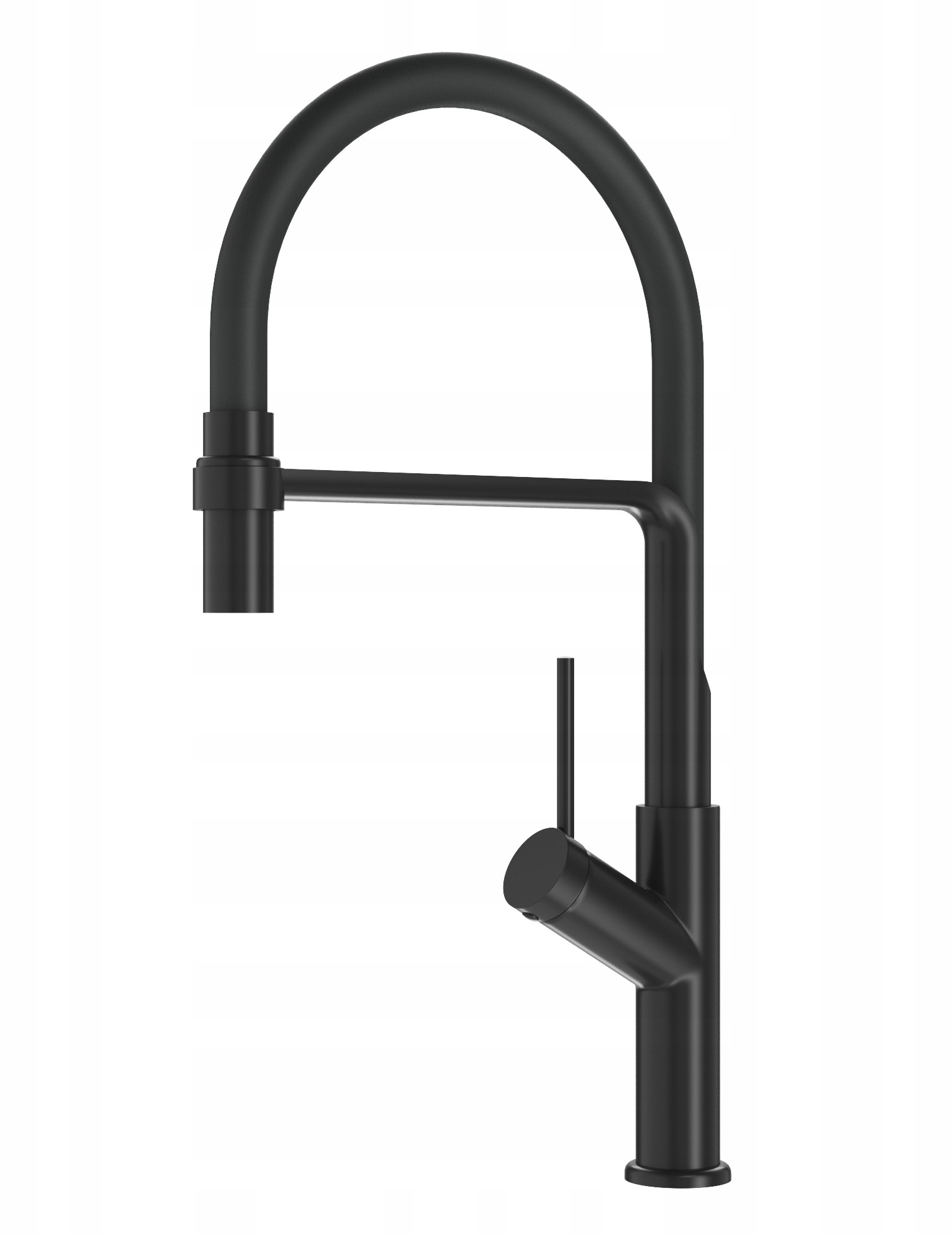 Pyramis Flexos grifo de cocina de pie negro 090949901