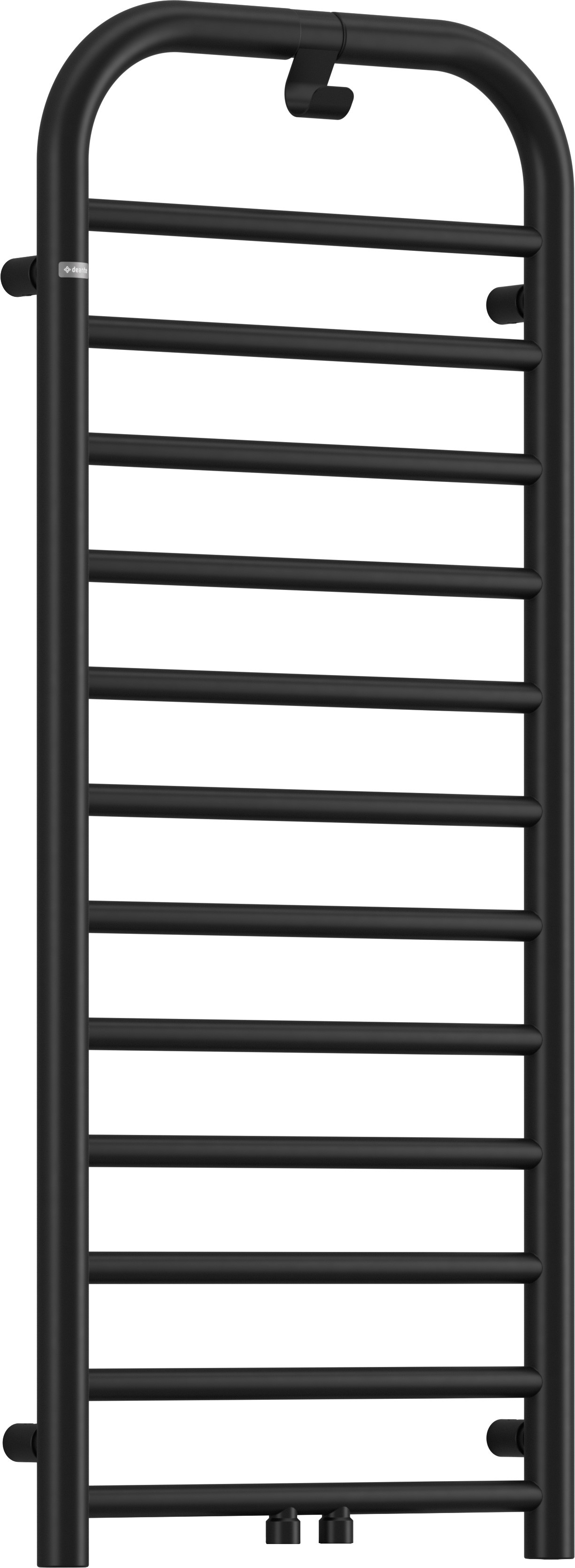 Deante Silia radiador de baño toallero 121x50 cm negro AGI_NG41