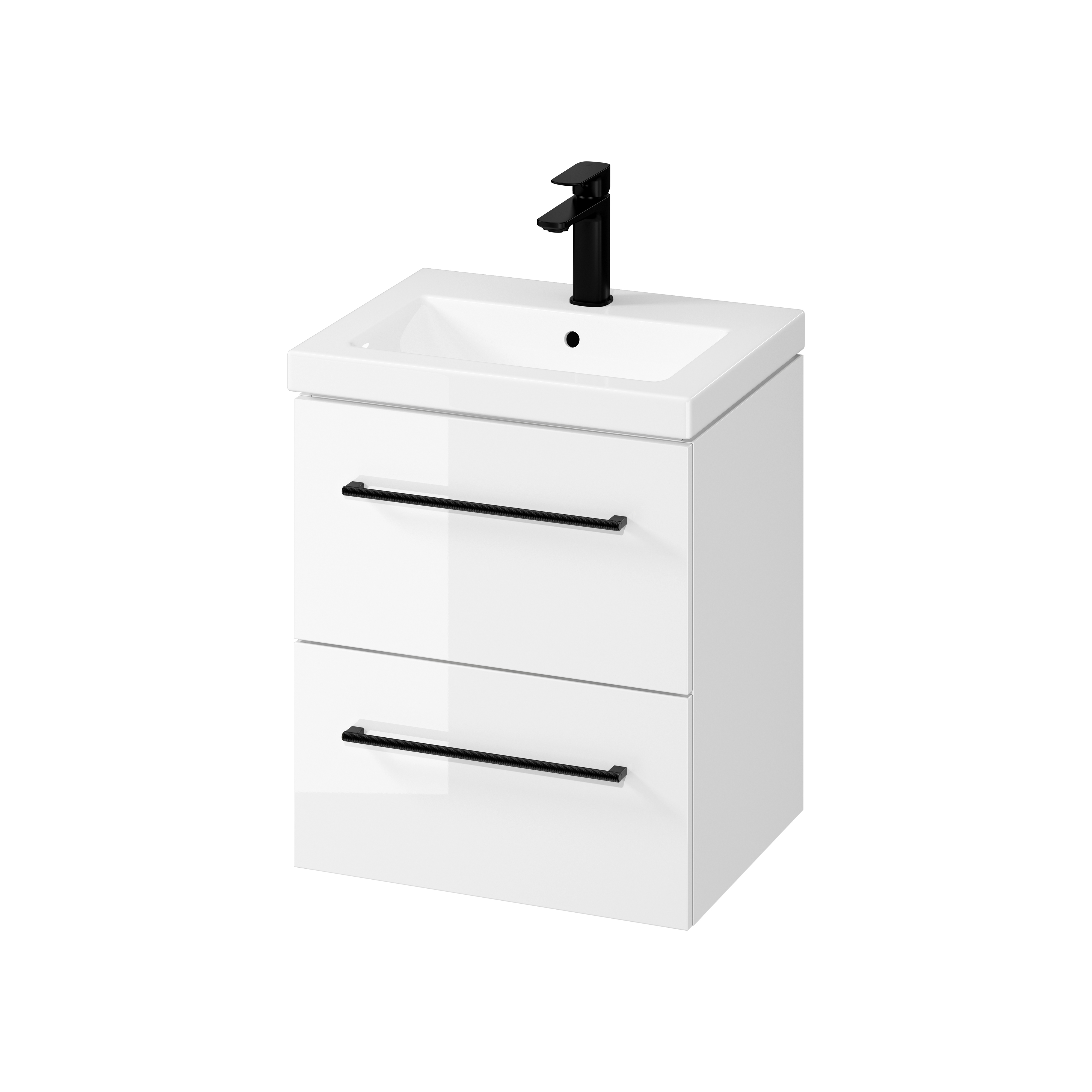 Cersanit Larga lavabo con mueble 50 cm blanco S801-567