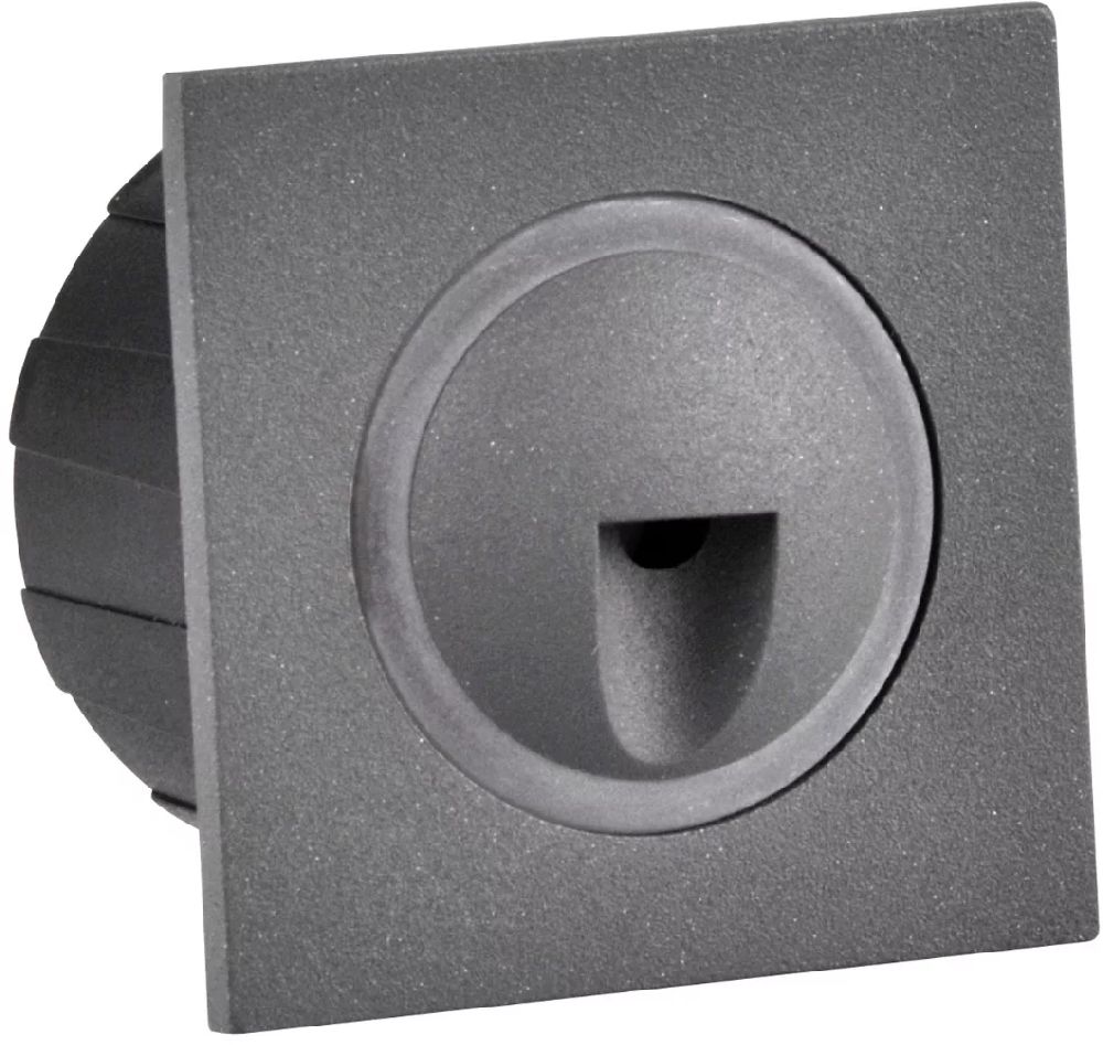 Goldlux Q LED aplique bajo 1x3 W grafito 313690