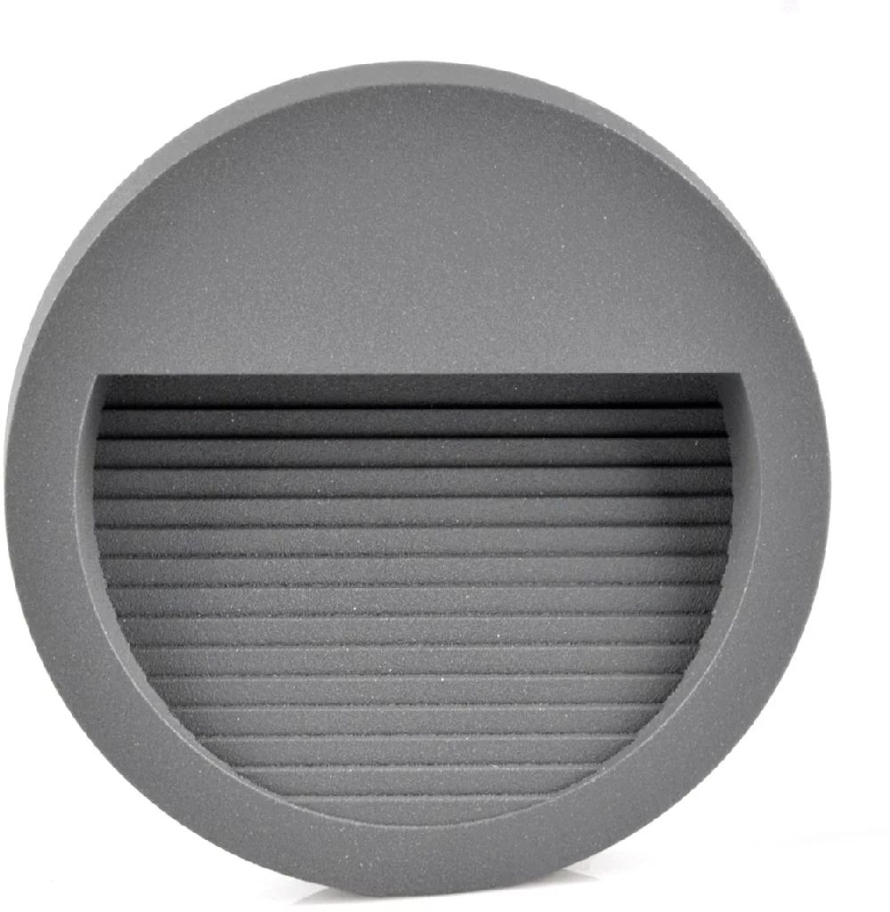 Goldlux Q LED aplique bajo 1x3 W grafito 313744