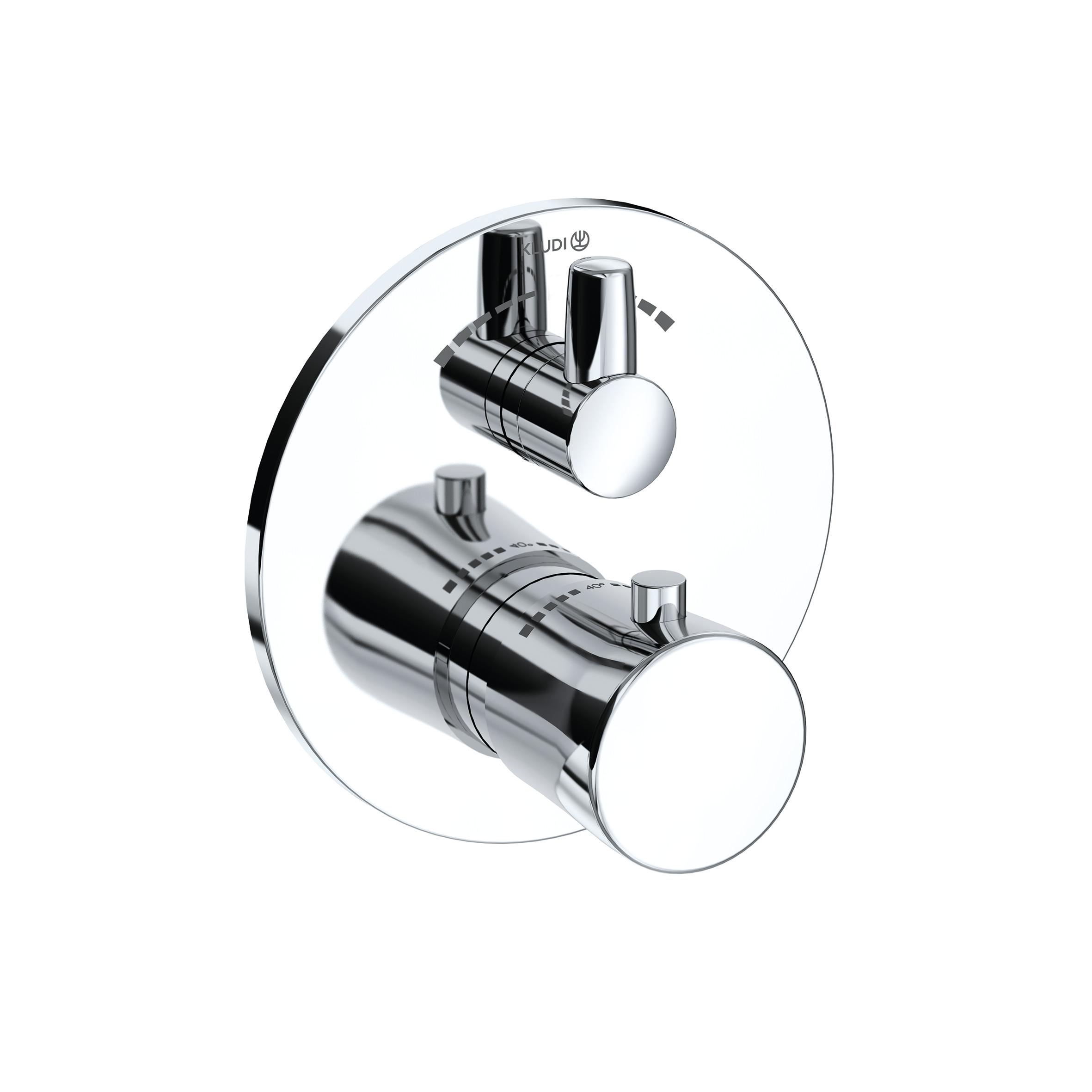Kludi Balance grifo de bañera y ducha empotrado con termostato cromo 528100575