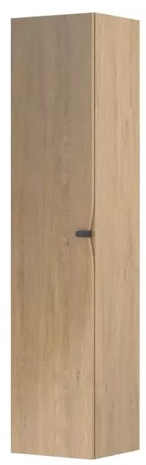 Oristo Siena armario 35x32x160 cm suspendido, lateral roble OR45-SB1D-35-78