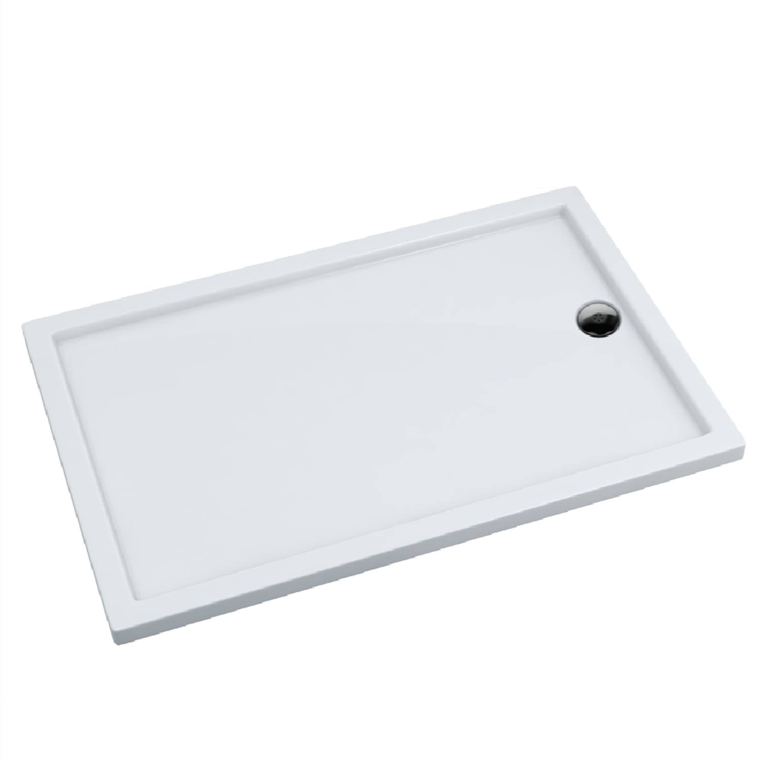Schedline Estima plato de ducha rectangular 110x80 cm blanco 3SP.E1P-80110