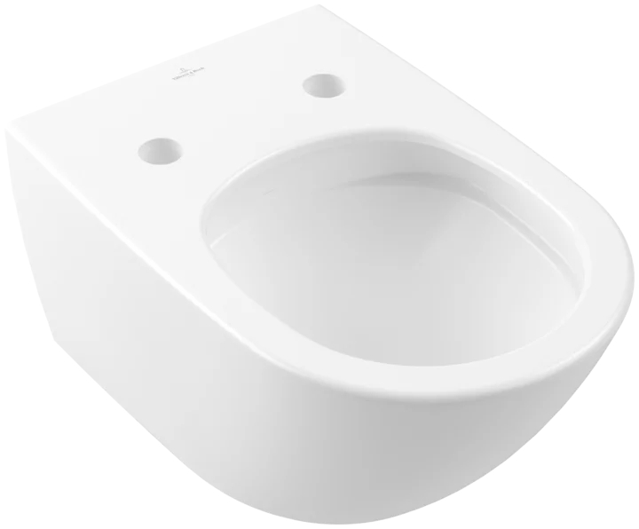 Villeroy & Boch Antao taza de inodoro suspendido sin reborde blanco mate 4674T0RW