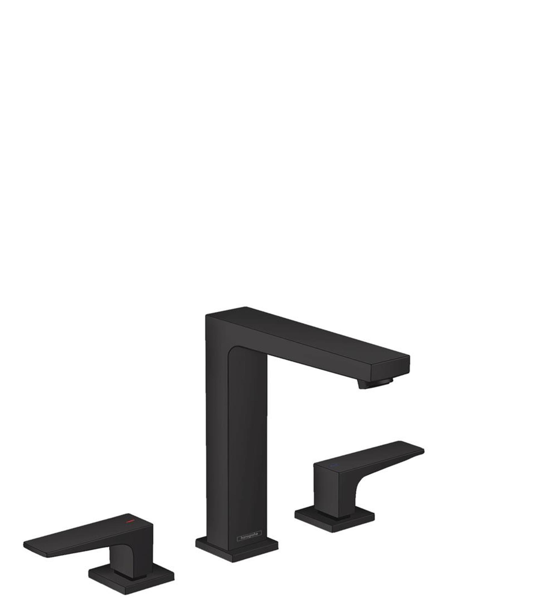 Hansgrohe Metropol grifo para lavabo de pie negro 32515670