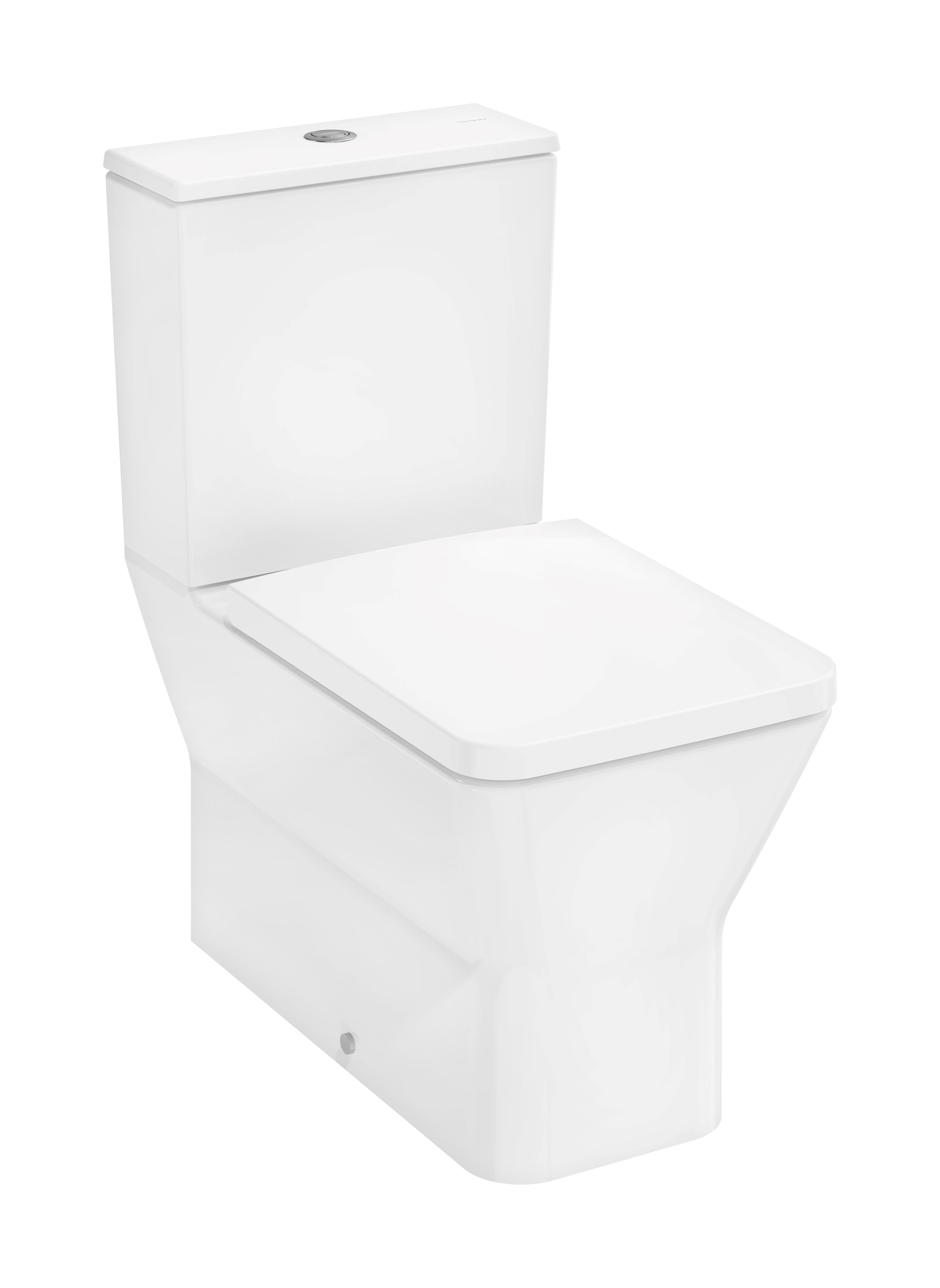 Hansgrohe EluPura Original Q wc compacto + tapa blanco 60206450