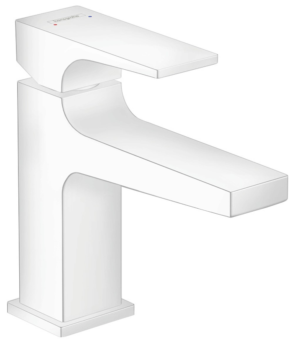 Hansgrohe Metropol grifo para lavabo de pie blanco 32500700