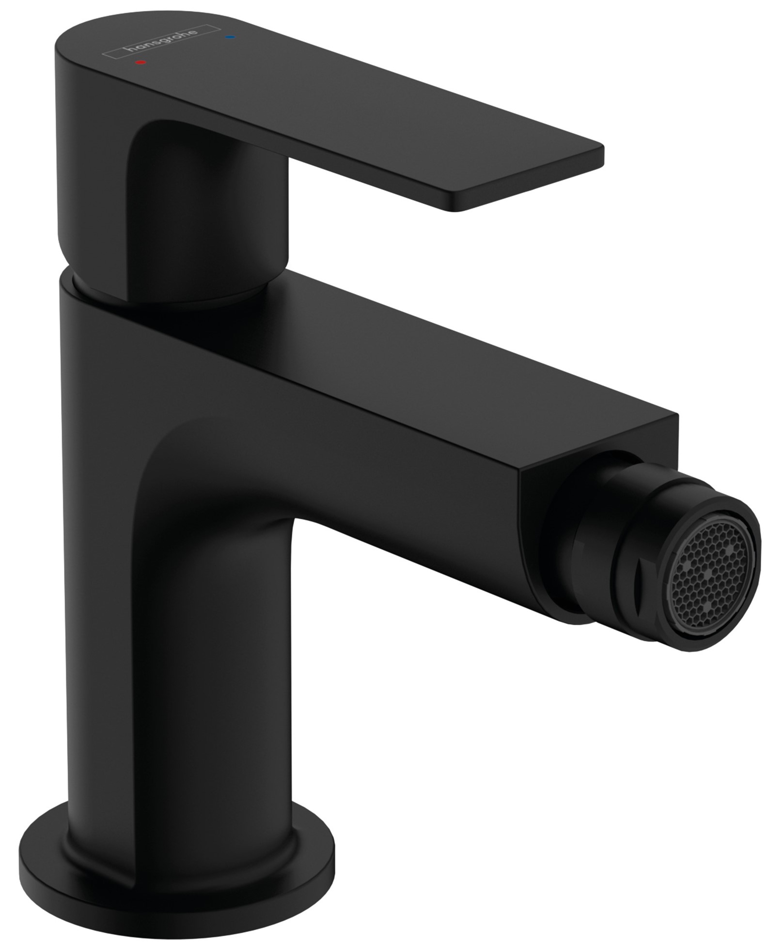 Hansgrohe Rebris E grifo para bidé de pie negro 72211670