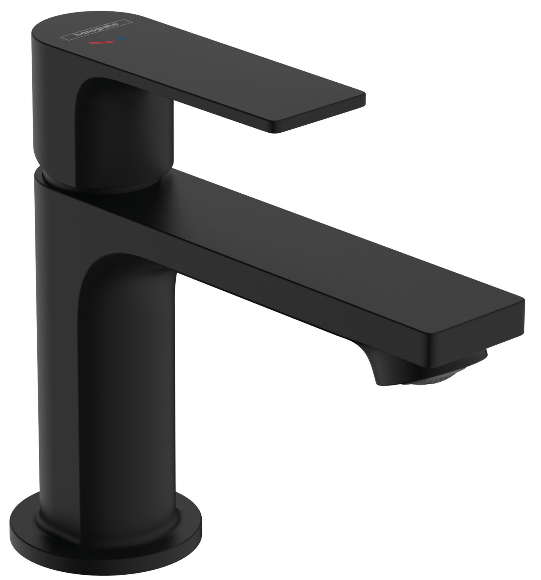 Hansgrohe Rebris E grifo para lavabo de pie negro 72585670
