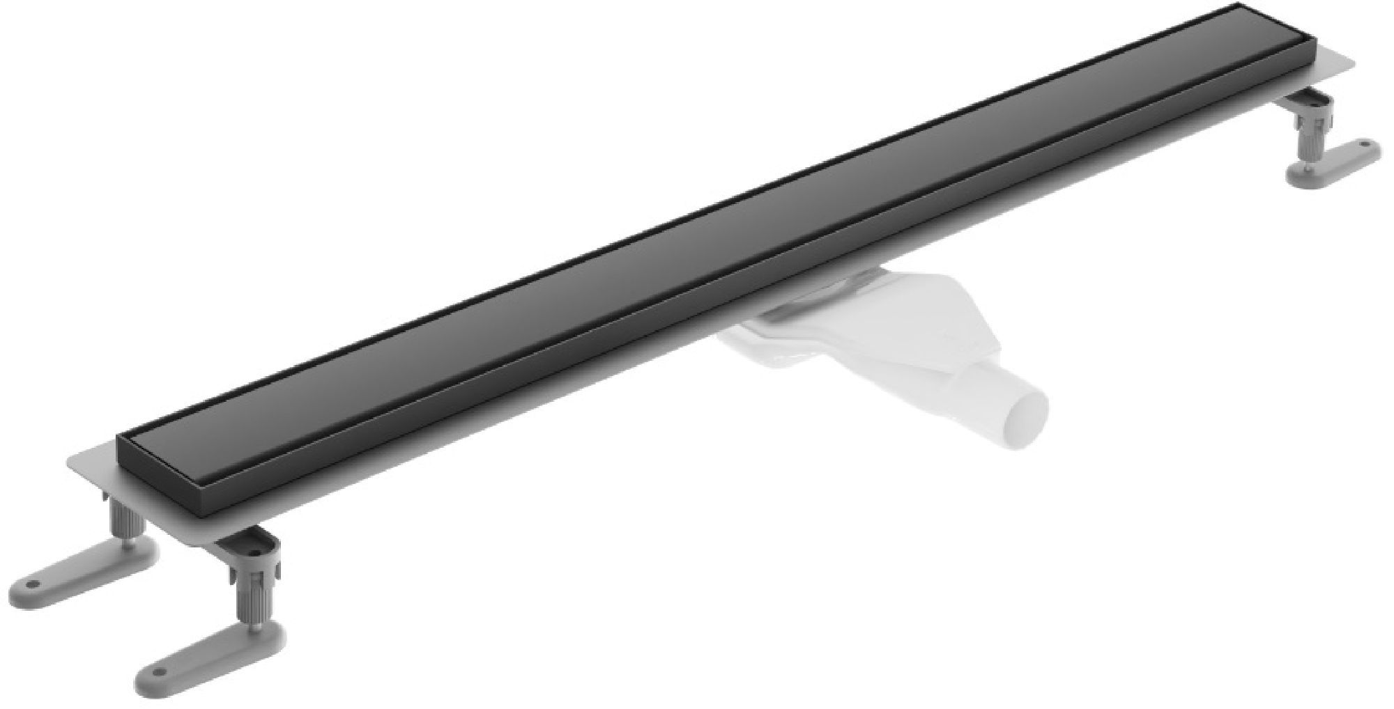 Excellent Stilio desagüe lineal con rejilla 90 cm INEX.1515.900.R.BL