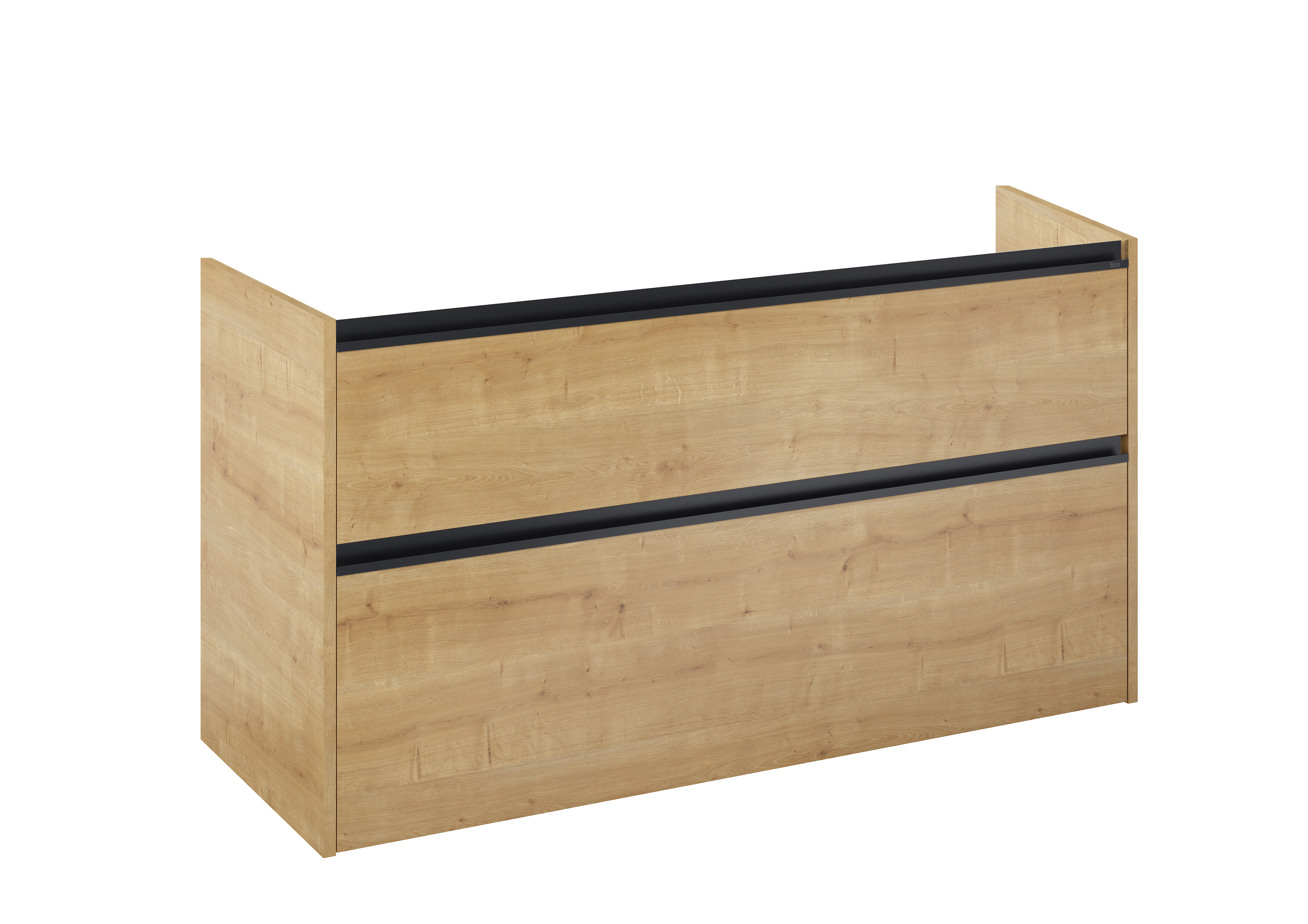 Roca Gap Pro armario 63.5x45.1x118.4 cm suspendido, para lavabo roble A857906464