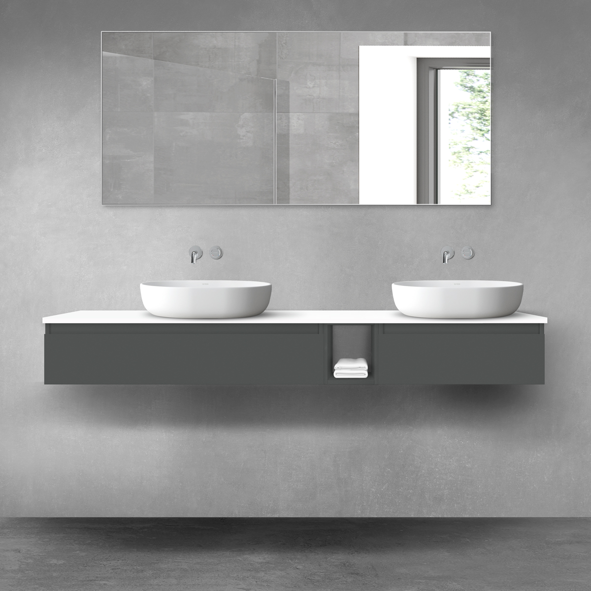 Conjunto armario Oltens Vernal 60011400, armario Oltens Vernal 60009400, 63009000, 60020400