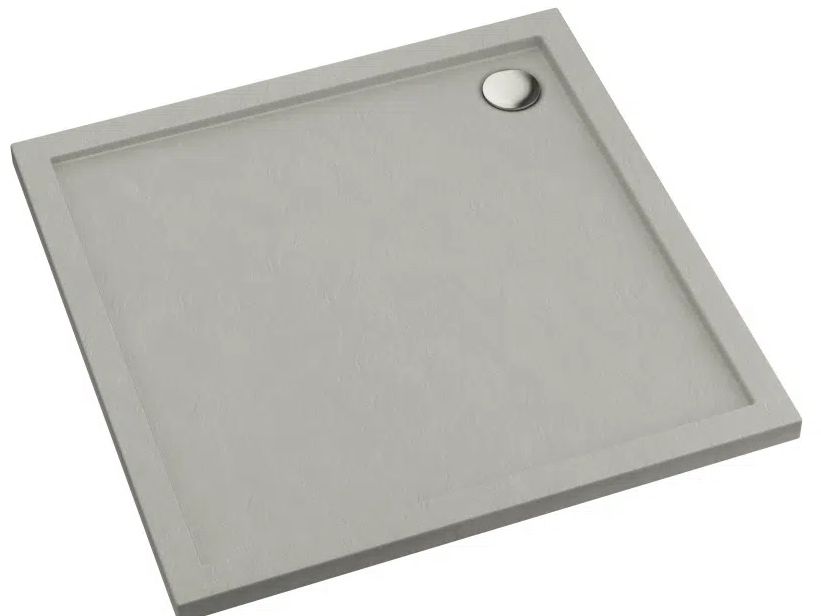 Schedline Sharper plato de ducha cuadrado 90x90 cm cemento 3S.S1K-9090/CT/ST
