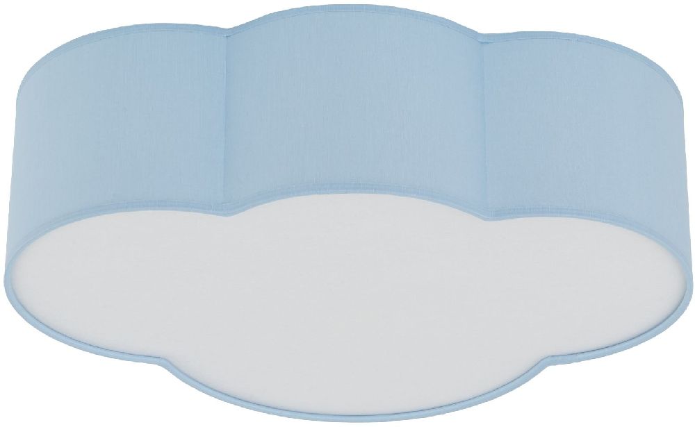 TK Lighting Cloud plafón 4x15 W azul 6071