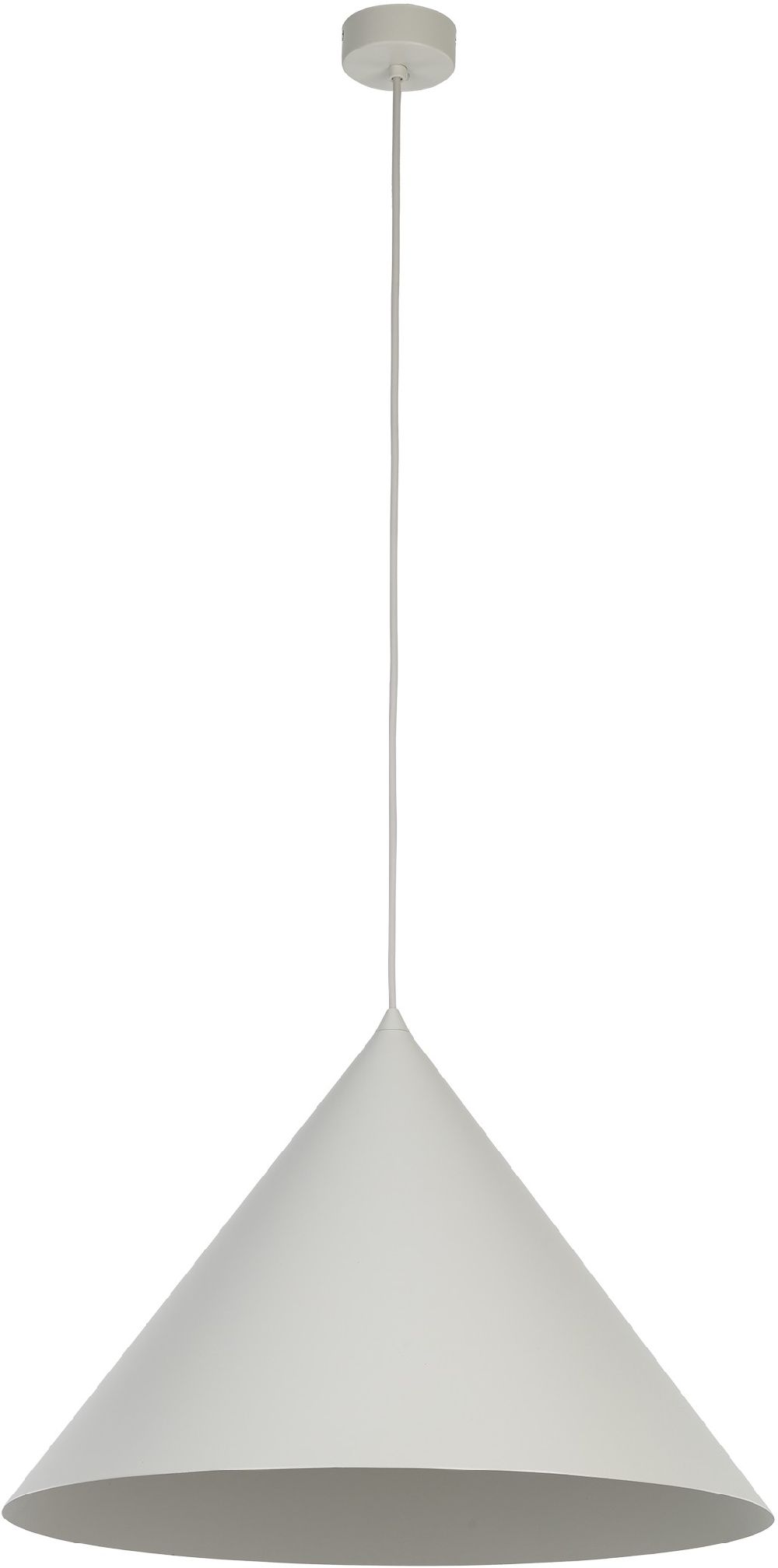 TK Lighting Cono lámpara colgante 1x15 W beige 10061