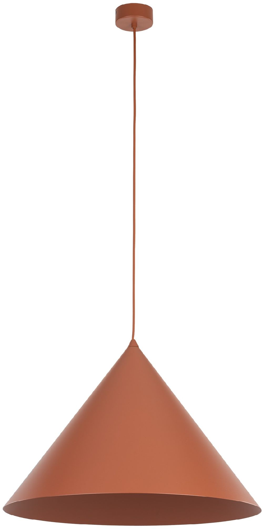 TK Lighting Cono lámpara colgante 1x15 W marrón 10089
