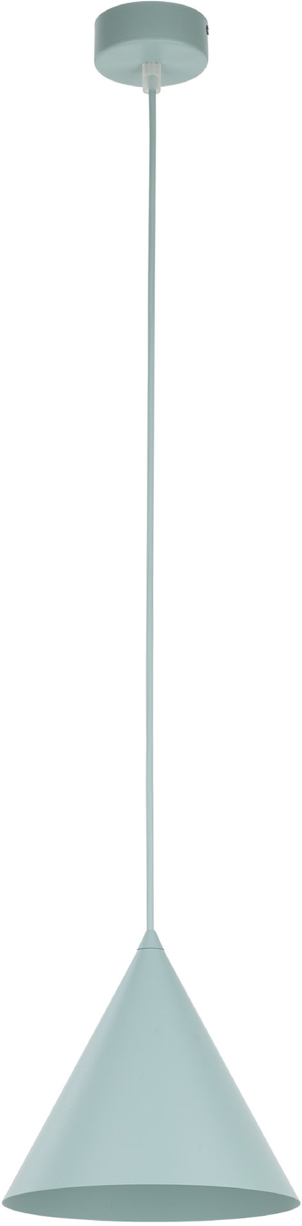 TK Lighting Cono lámpara colgante 1x15 W menta 10074