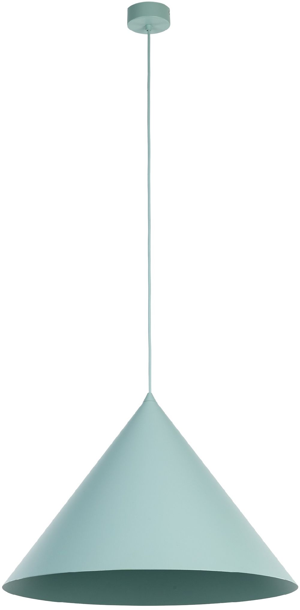 TK Lighting Cono lámpara colgante 1x15 W menta 10087