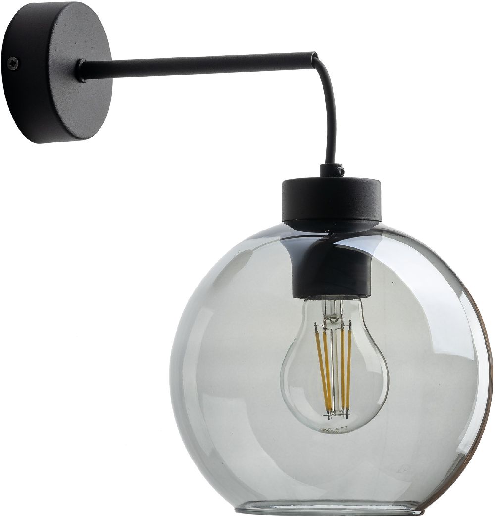 TK Lighting Cubus lámpara de pared 1x15 W negro 10243