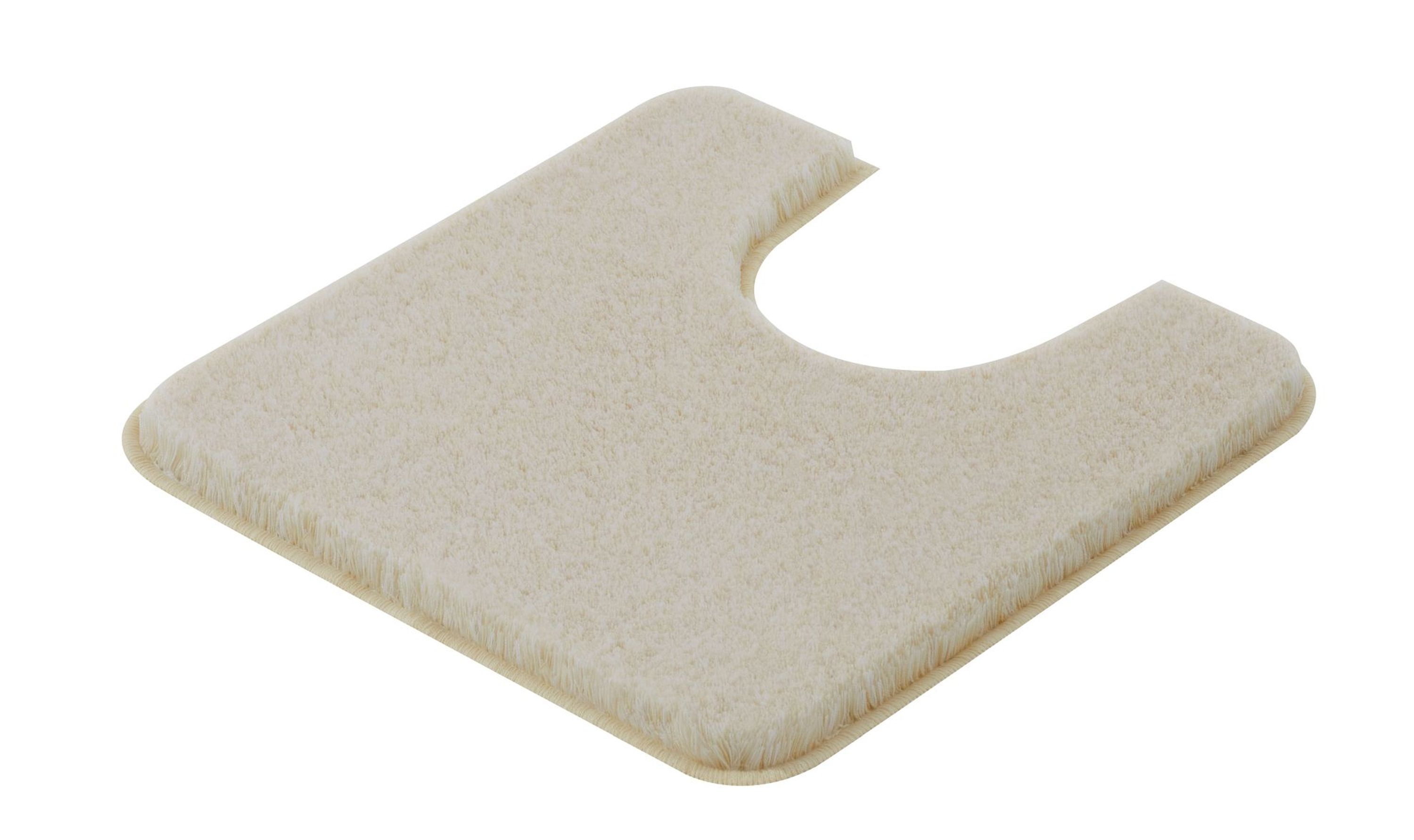 Kleine Wolke Relax alfombrilla para baño 55x55 cm para inodoro beige 5405226129