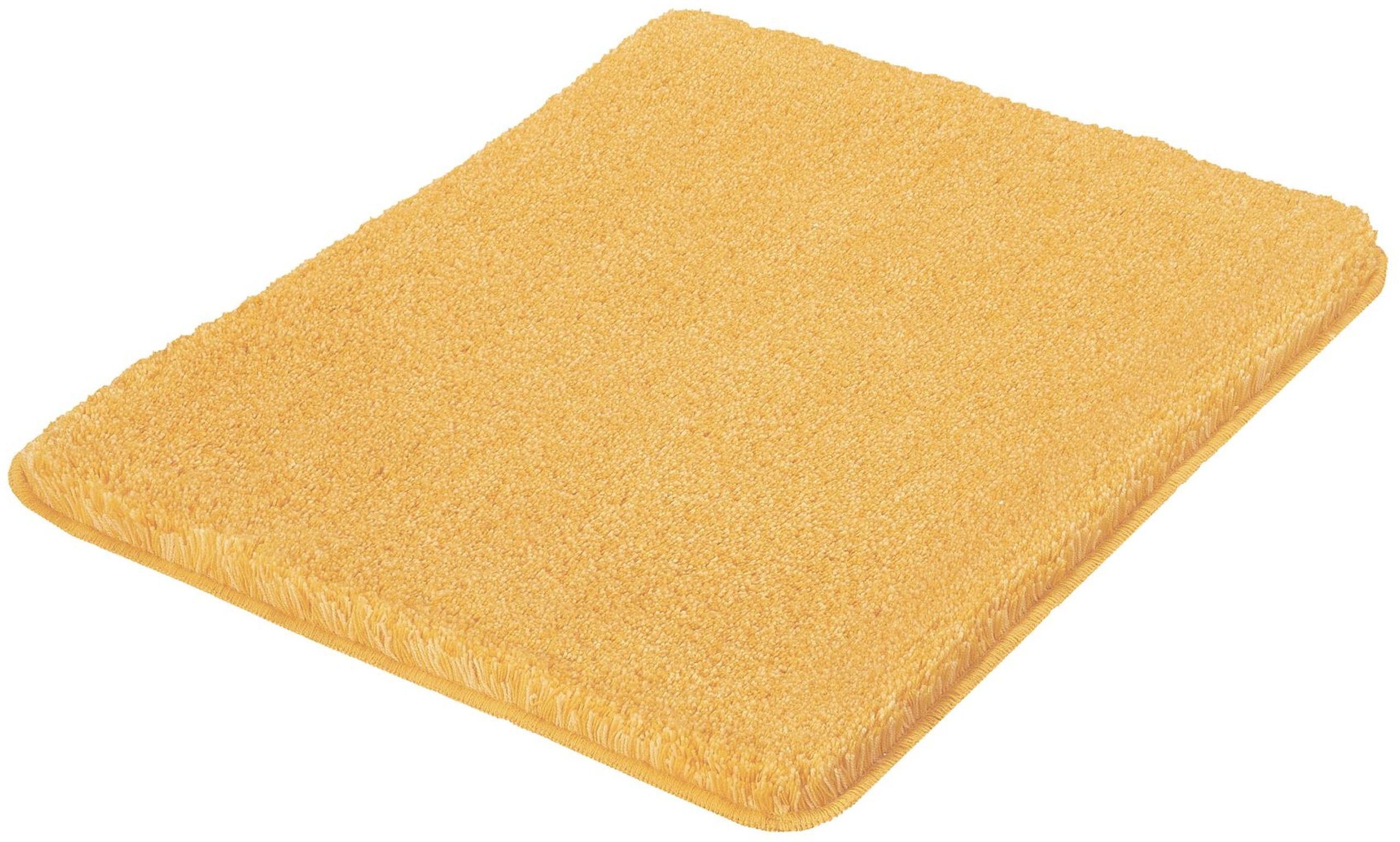 Kleine Wolke Relax alfombrilla para baño 65x55 cm rectangular amarillo 5405553539
