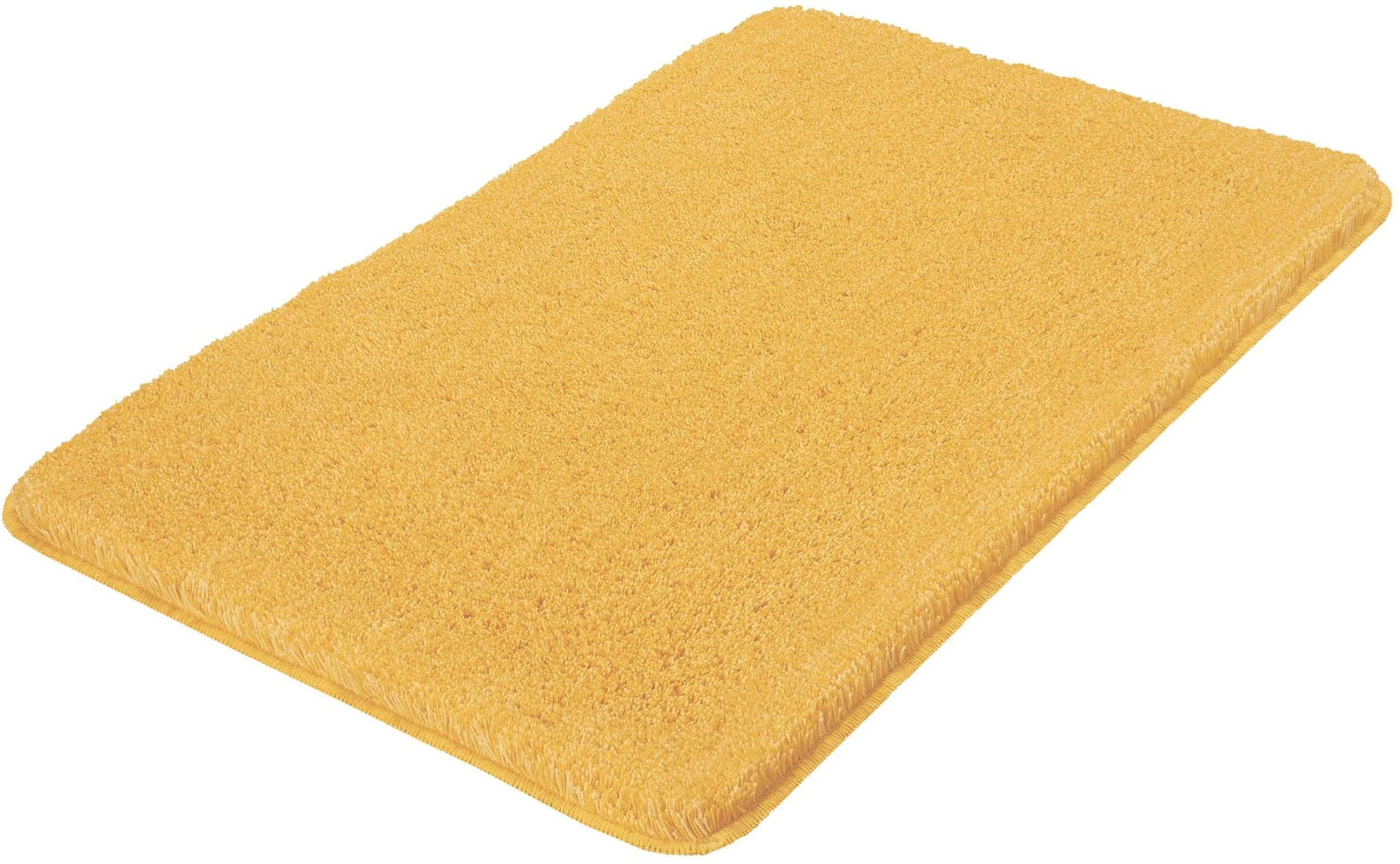 Kleine Wolke Relax alfombrilla para baño 150x85 cm rectangular amarillo 5405553453