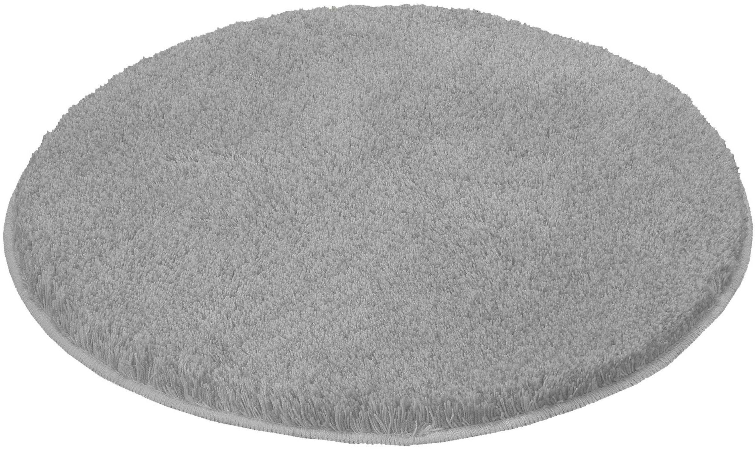 Kleine Wolke Relax alfombrilla para baño 100x100 cm circular gris 5405189521