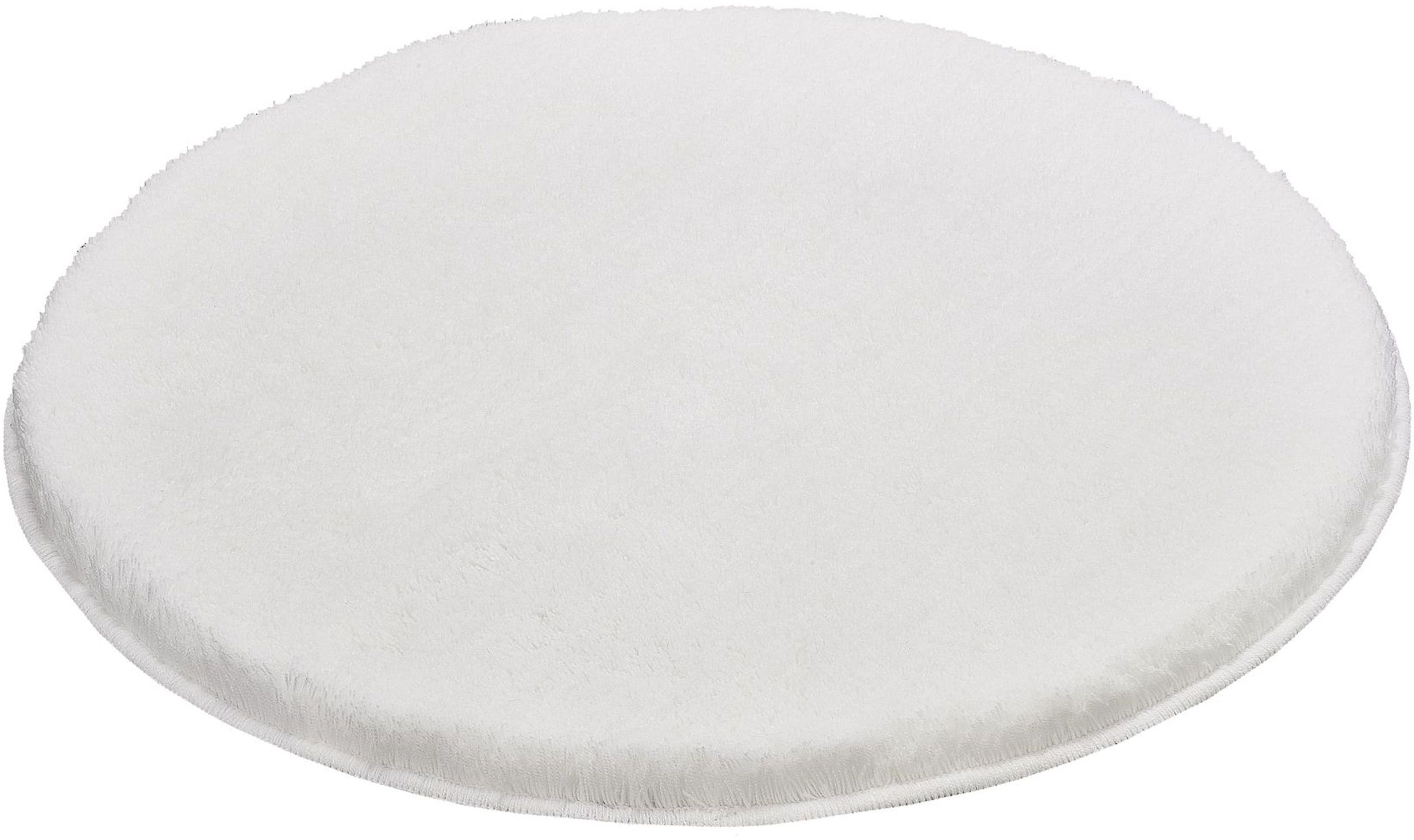 Kleine Wolke Relax alfombrilla para baño 100x100 cm circular blanco 5405115521