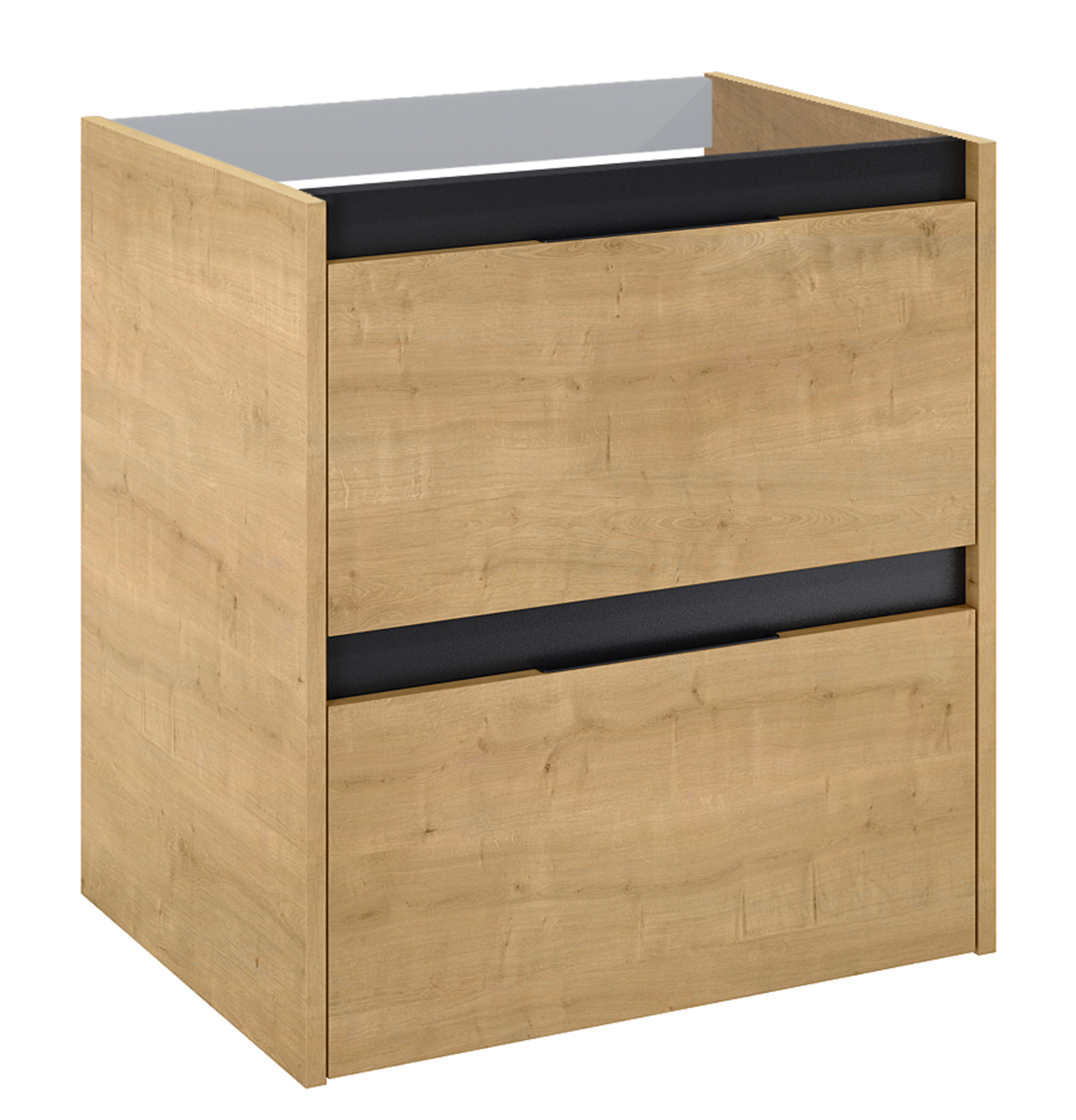 Roca Alpine armario 45.2x58.5x59 cm suspendido, para lavabo roble A857863464