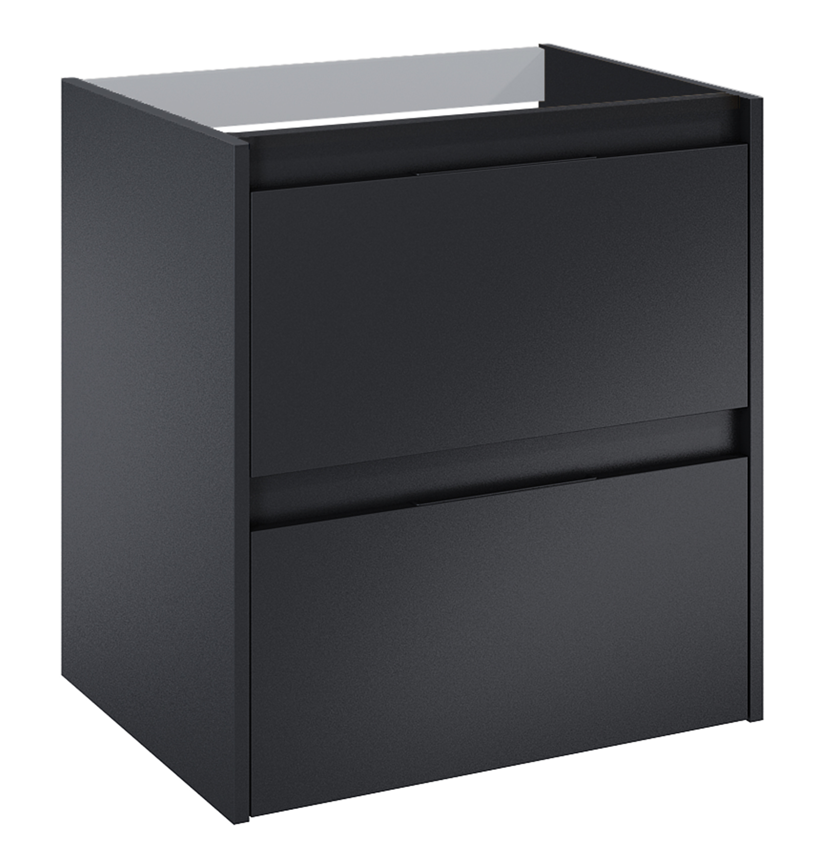 Roca Alpine armario 45.2x58.5x59 cm suspendido, para lavabo negro A857863532