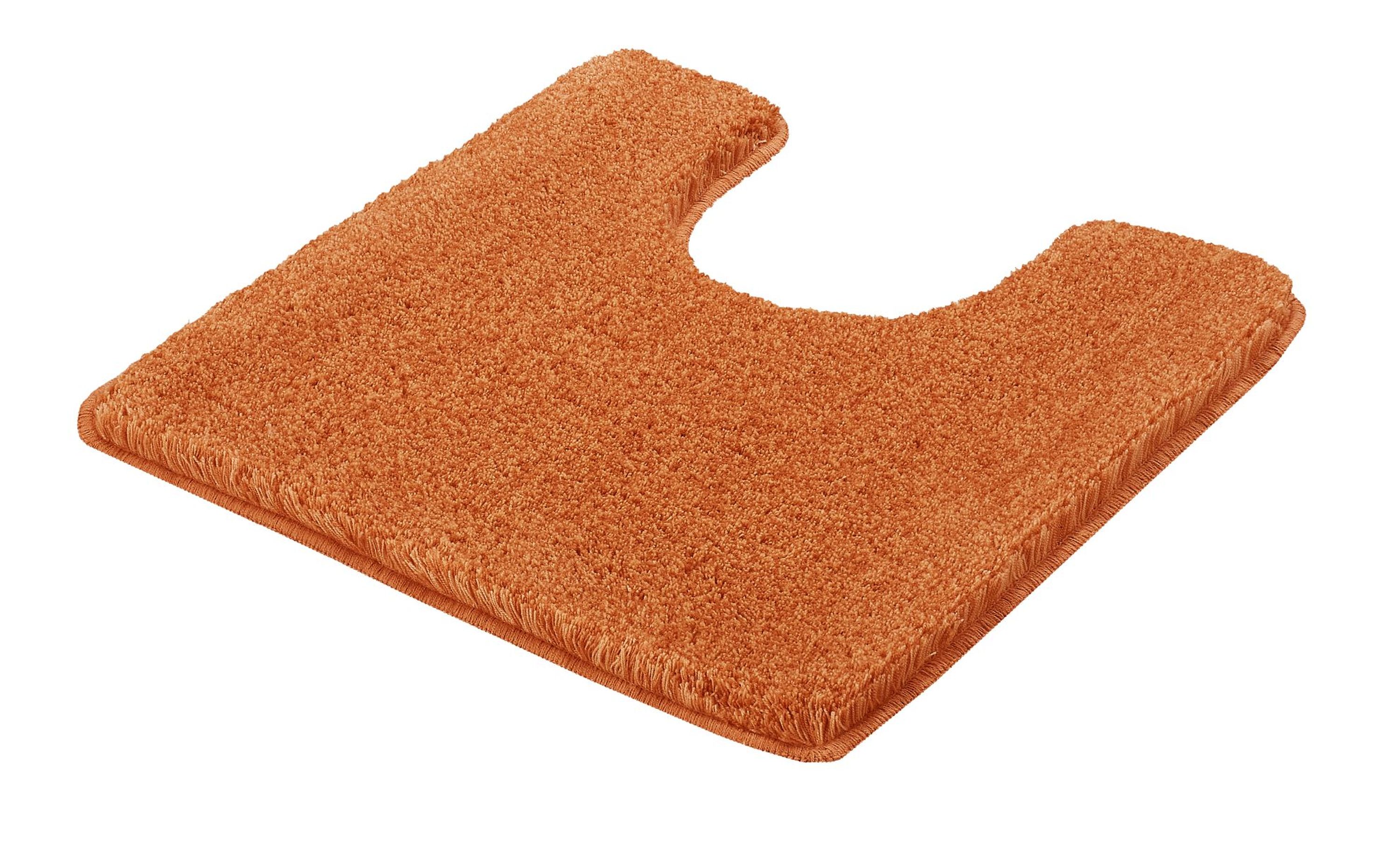 Kleine Wolke Relax alfombrilla para baño 55x55 cm para inodoro naranja 5405316129