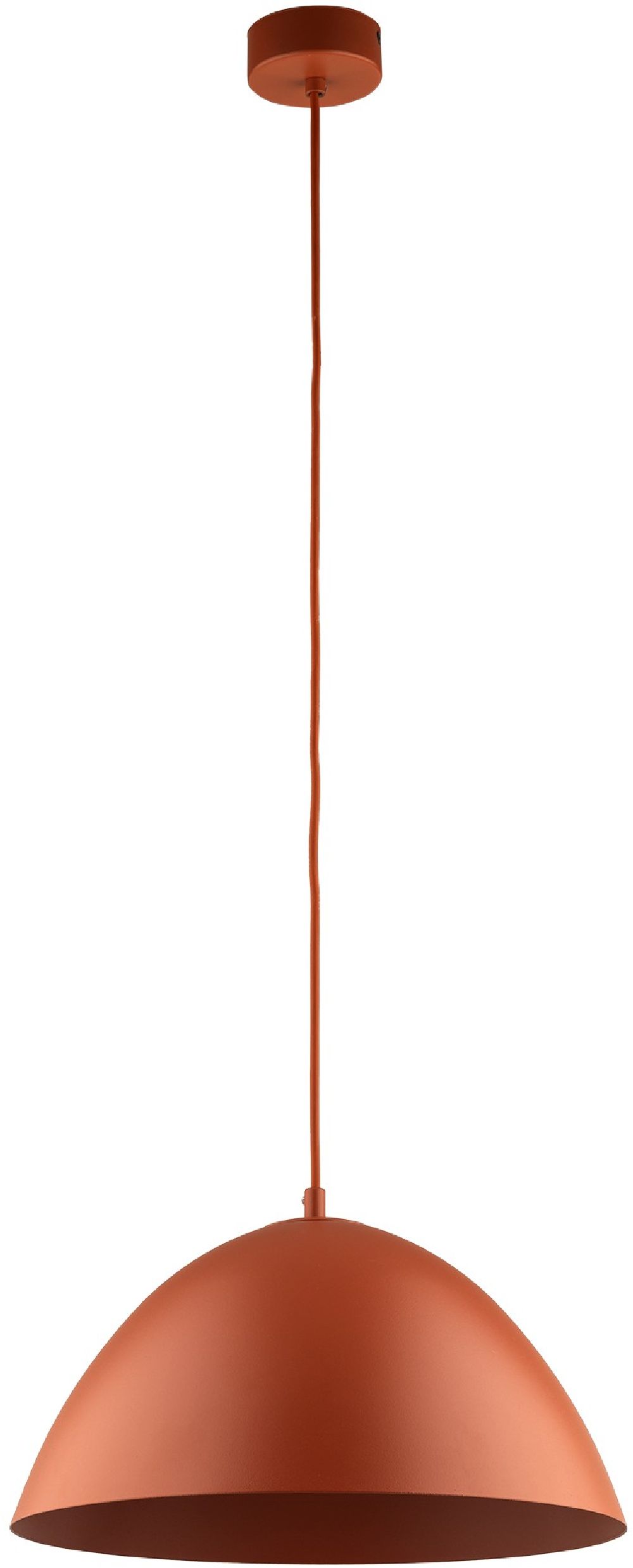 TK Lighting Faro lámpara colgante 1x15 W rojo 10259