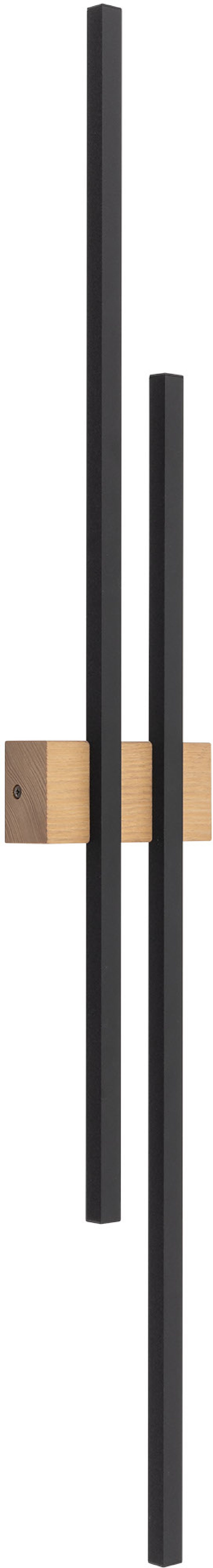TK Lighting Flash lámpara de pared 2x12 W madera 6416