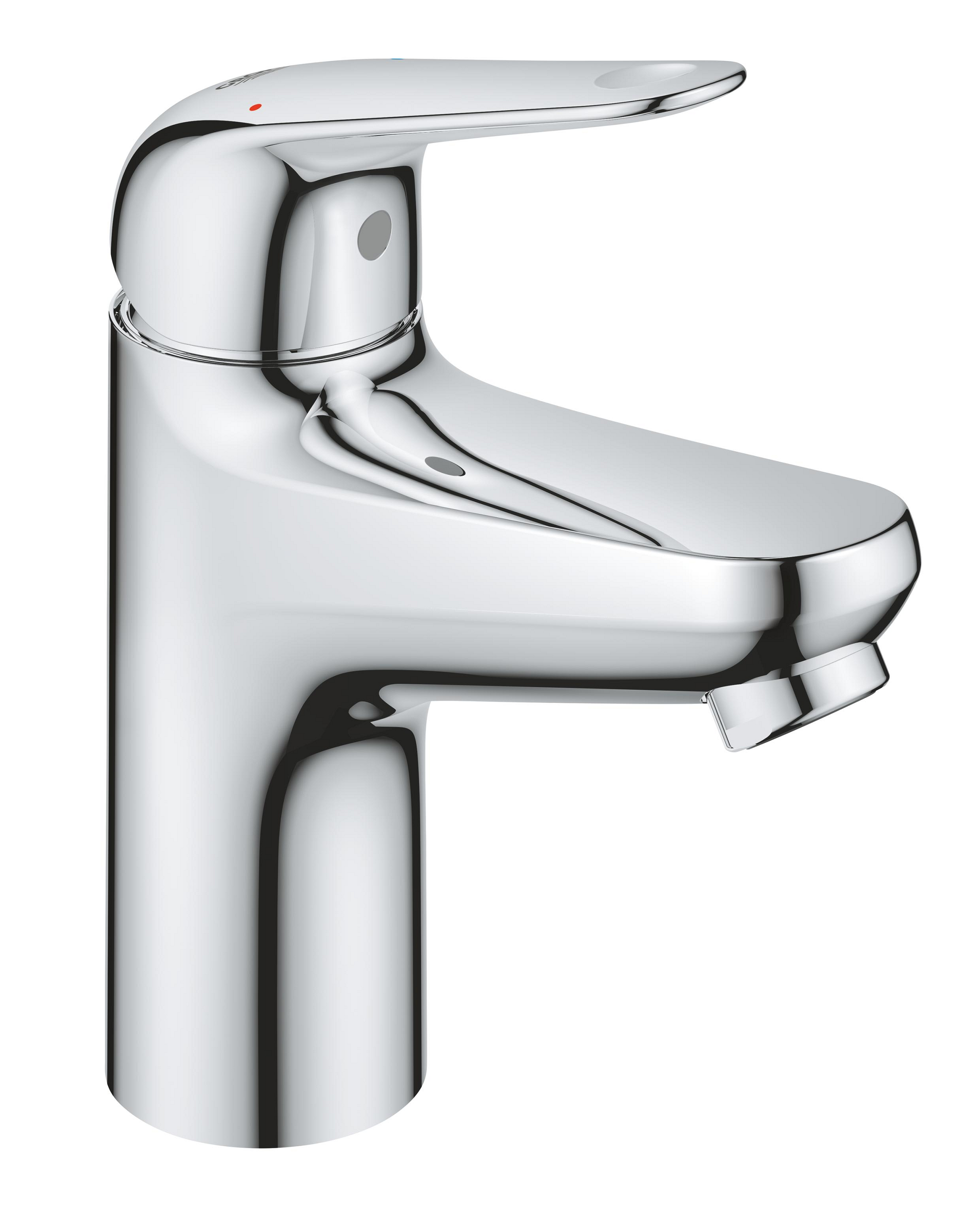 Grohe Swift grifo para lavabo de pie StarLight Chrome 24318001