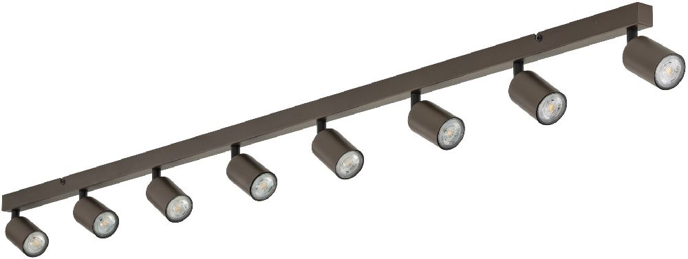 TK Lighting Top lámpara de techo x10 W marrón 6184