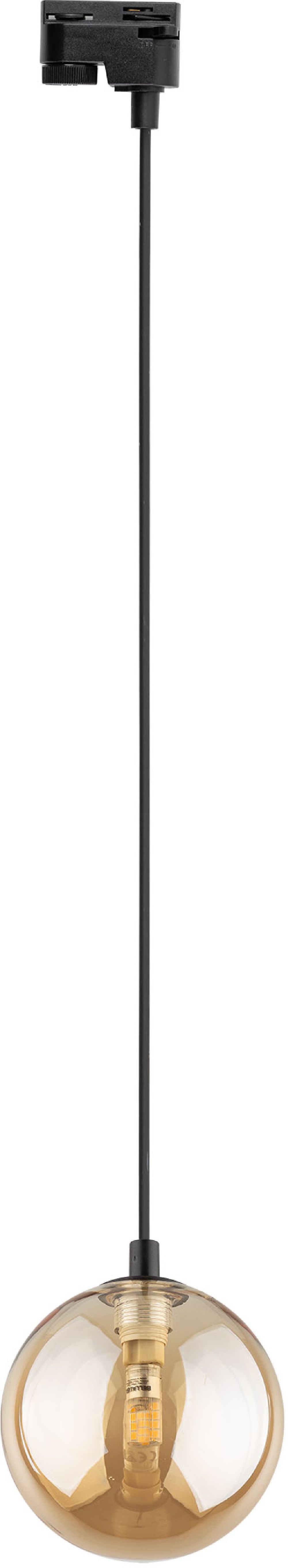 TK Lighting Tracer lámpara para riel 1x6 W negro 4928