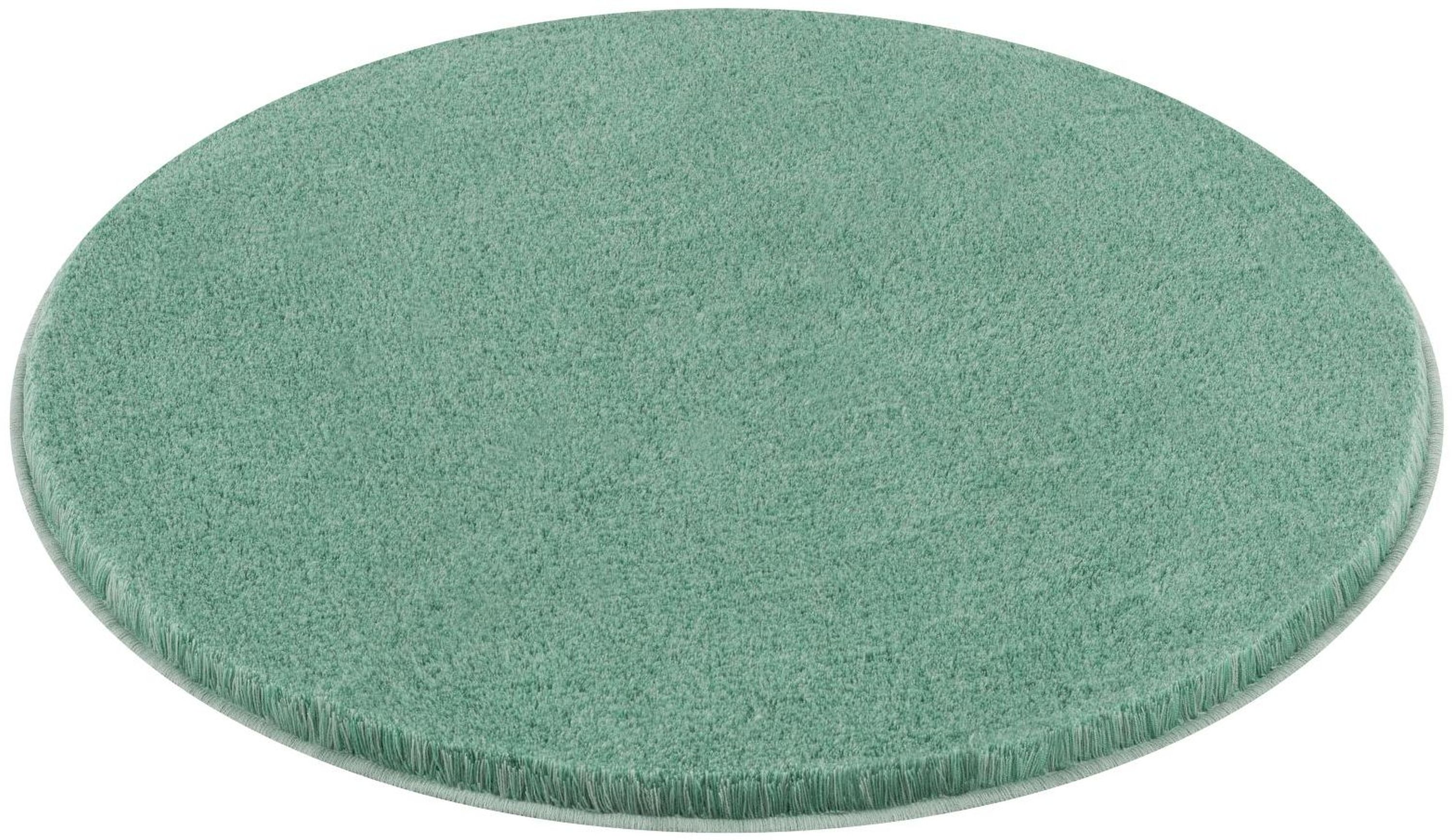 Kleine Wolke Relax alfombrilla para baño 100x100 cm circular verde 5405685521