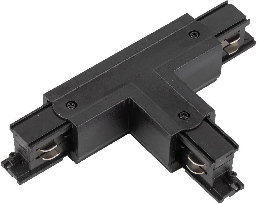 TK Lighting Tracer conector de rieles x W negro 3557