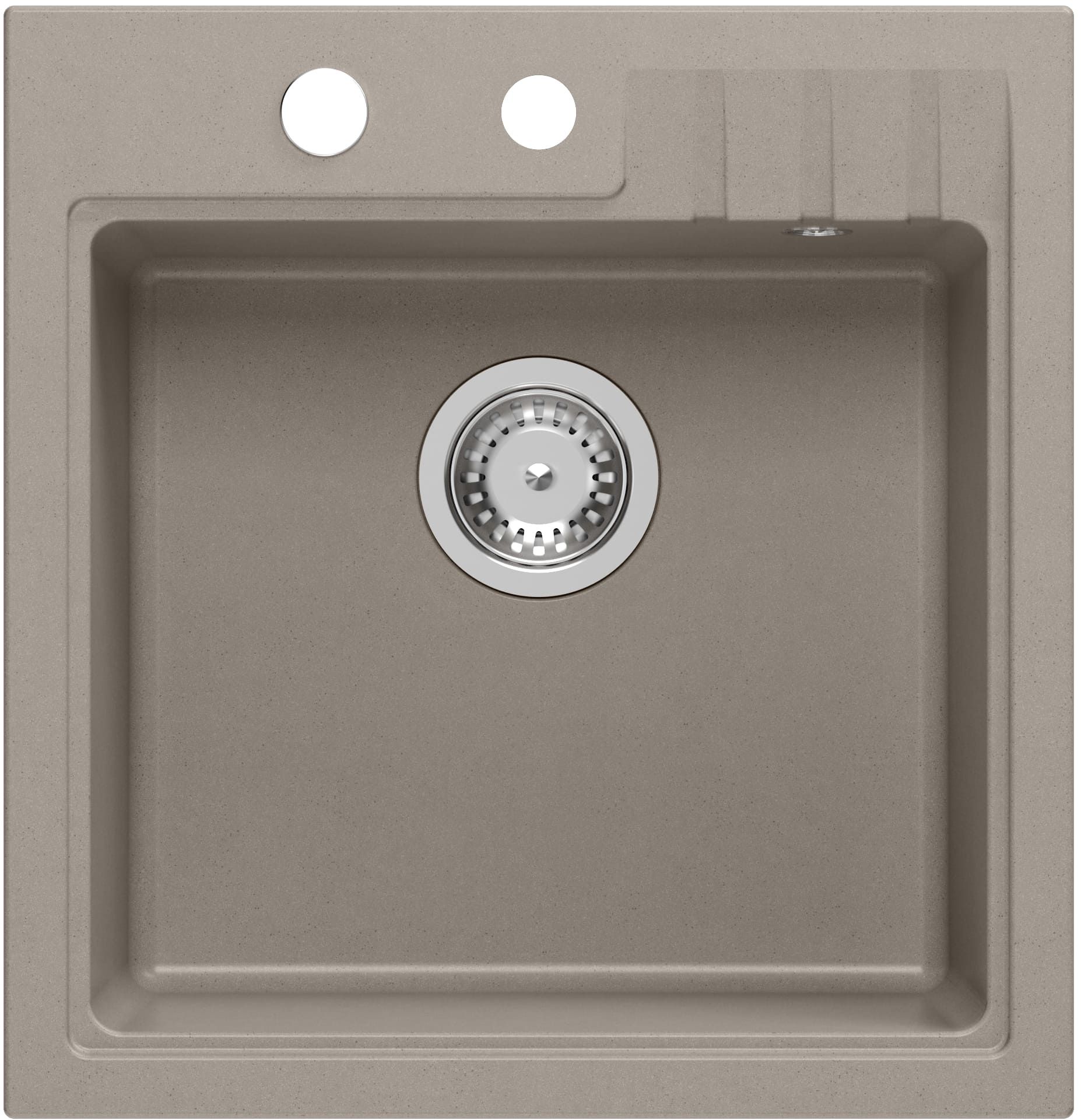 Quadron Peter fregadero graniteq 50x52 cm beige HCQP5052ST