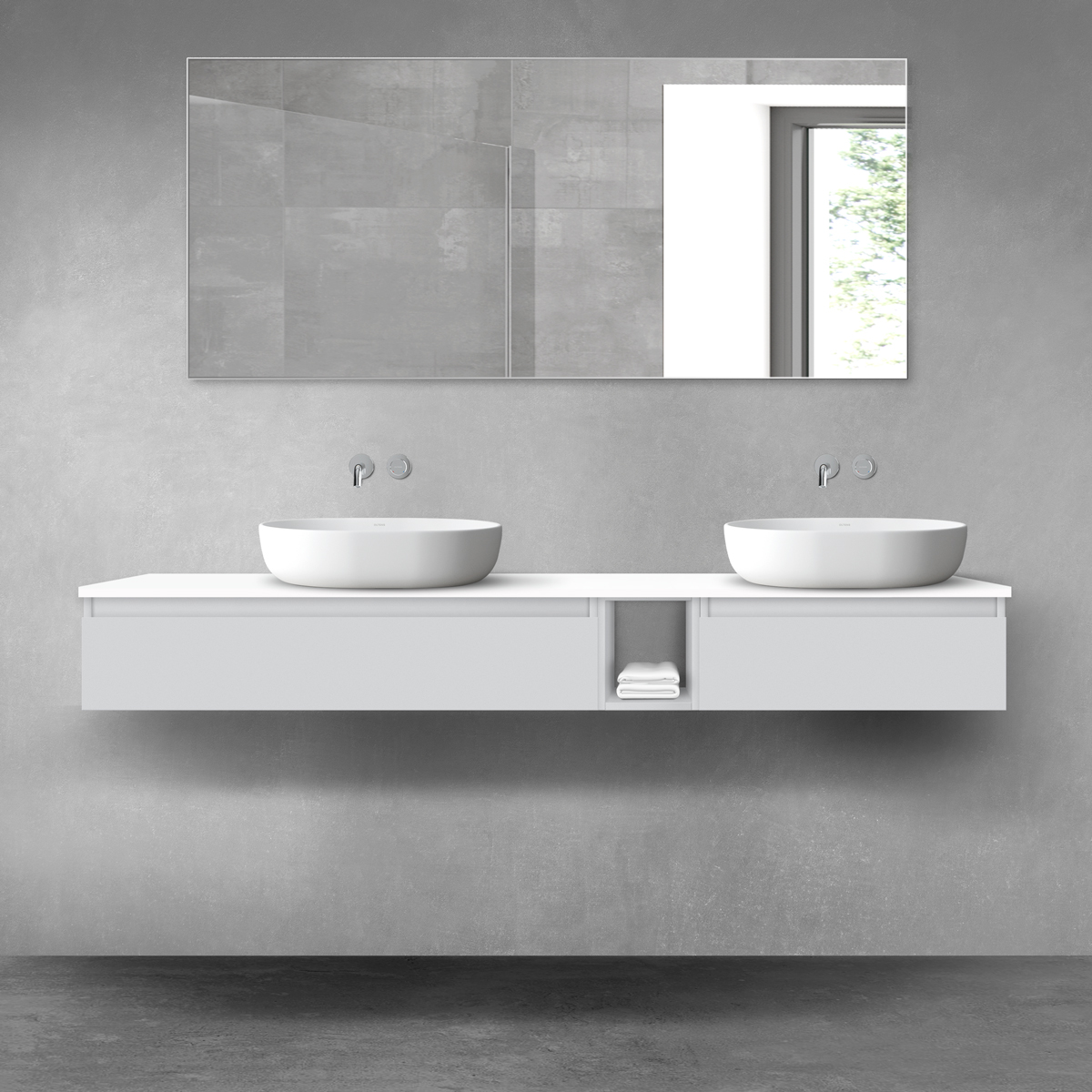 Conjunto armario Oltens Vernal 60011700, armario Oltens Vernal 60009700, 63009000, 60020700