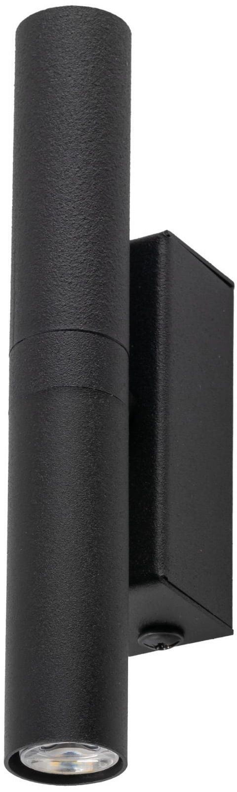 TK Lighting Lagos lámpara de pared 2x8 W negro 10184