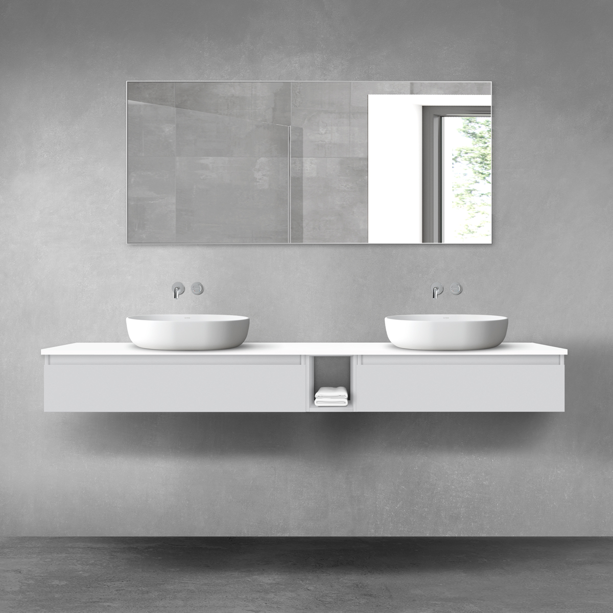 Conjunto armario Oltens Vernal 60011700, armario Oltens Vernal 60010700, 63010000, 60020700