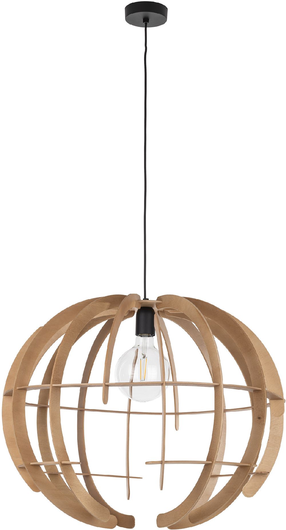 TK Lighting Venus lámpara colgante 1x15 W beige 6888