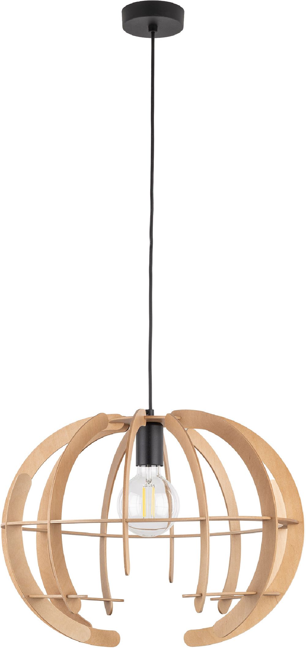 TK Lighting Venus lámpara colgante 1x15 W beige 6886