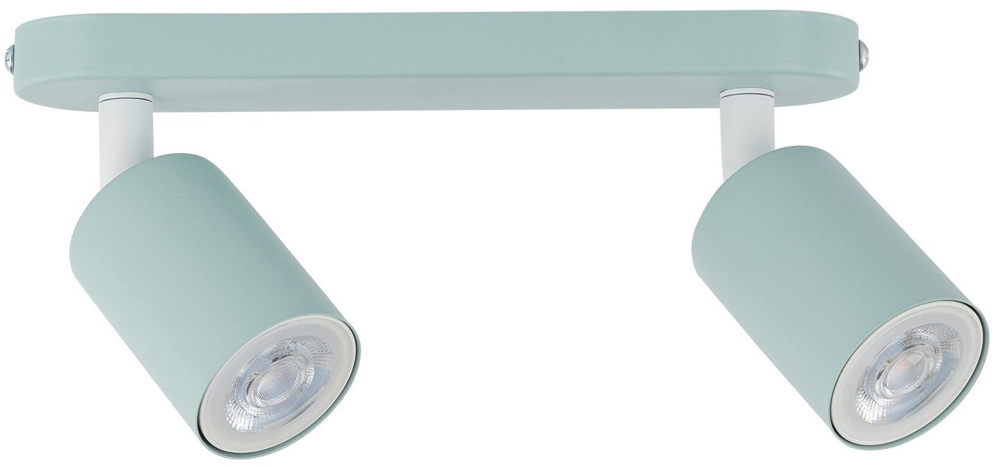 TK Lighting Livia lámpara de techo 2x10 W menta 10235