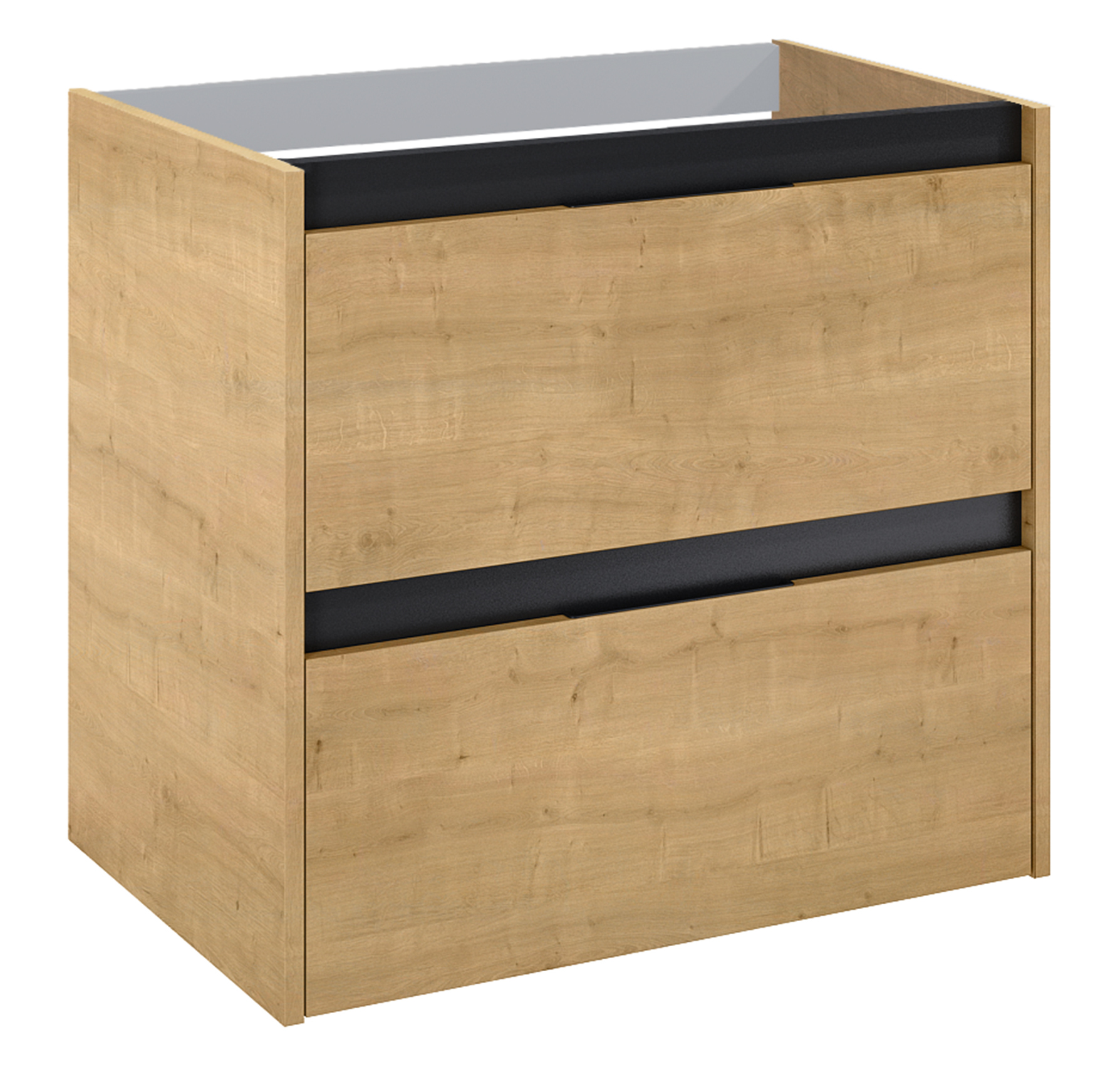 Roca Alpine armario 45.2x68.5x59 cm suspendido, para lavabo roble A857864464